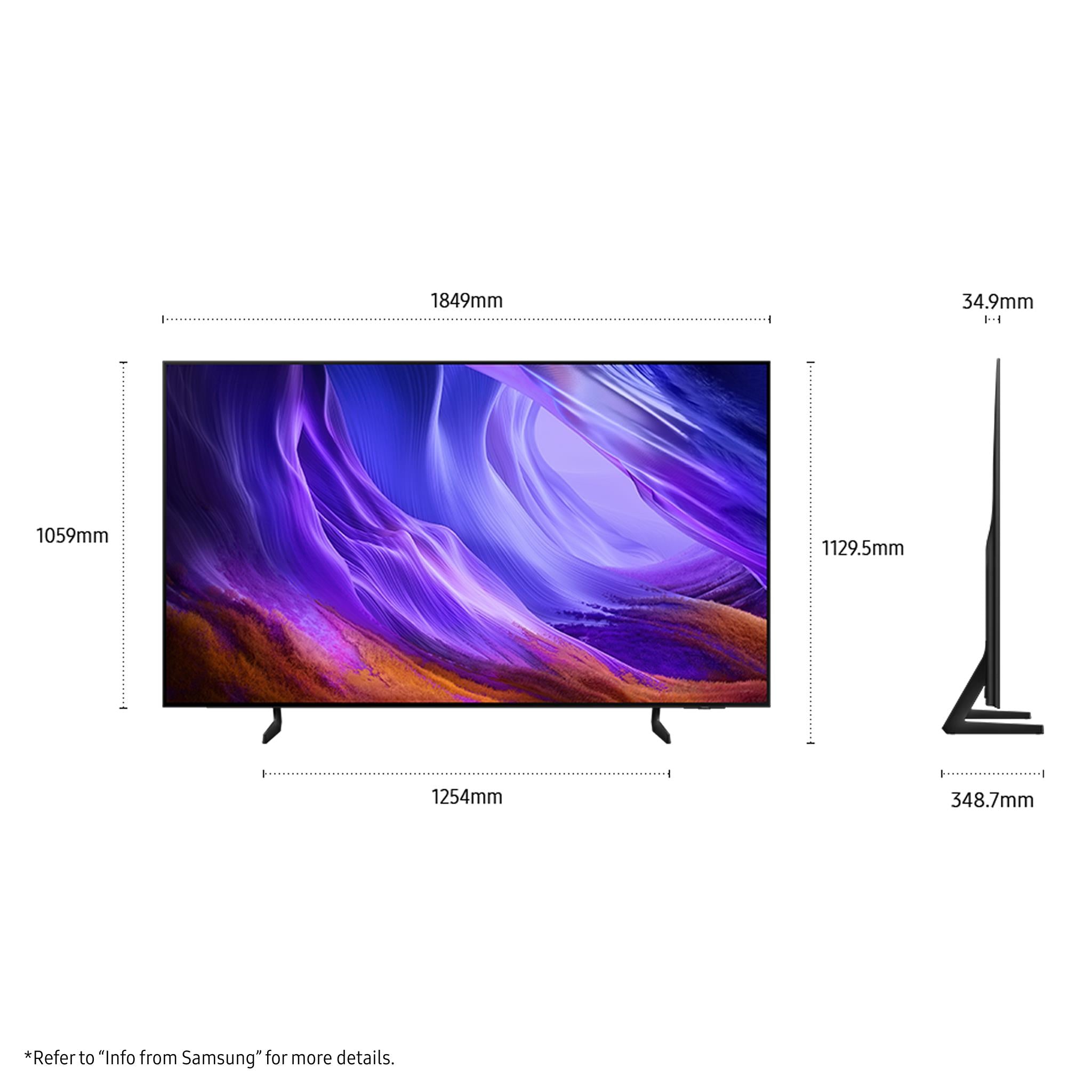 Samsung S85H 83 inch OLED 4K Smart AI TV, image 2 - Large TVs - 65" to 75" at Tech Supply Shed NZ