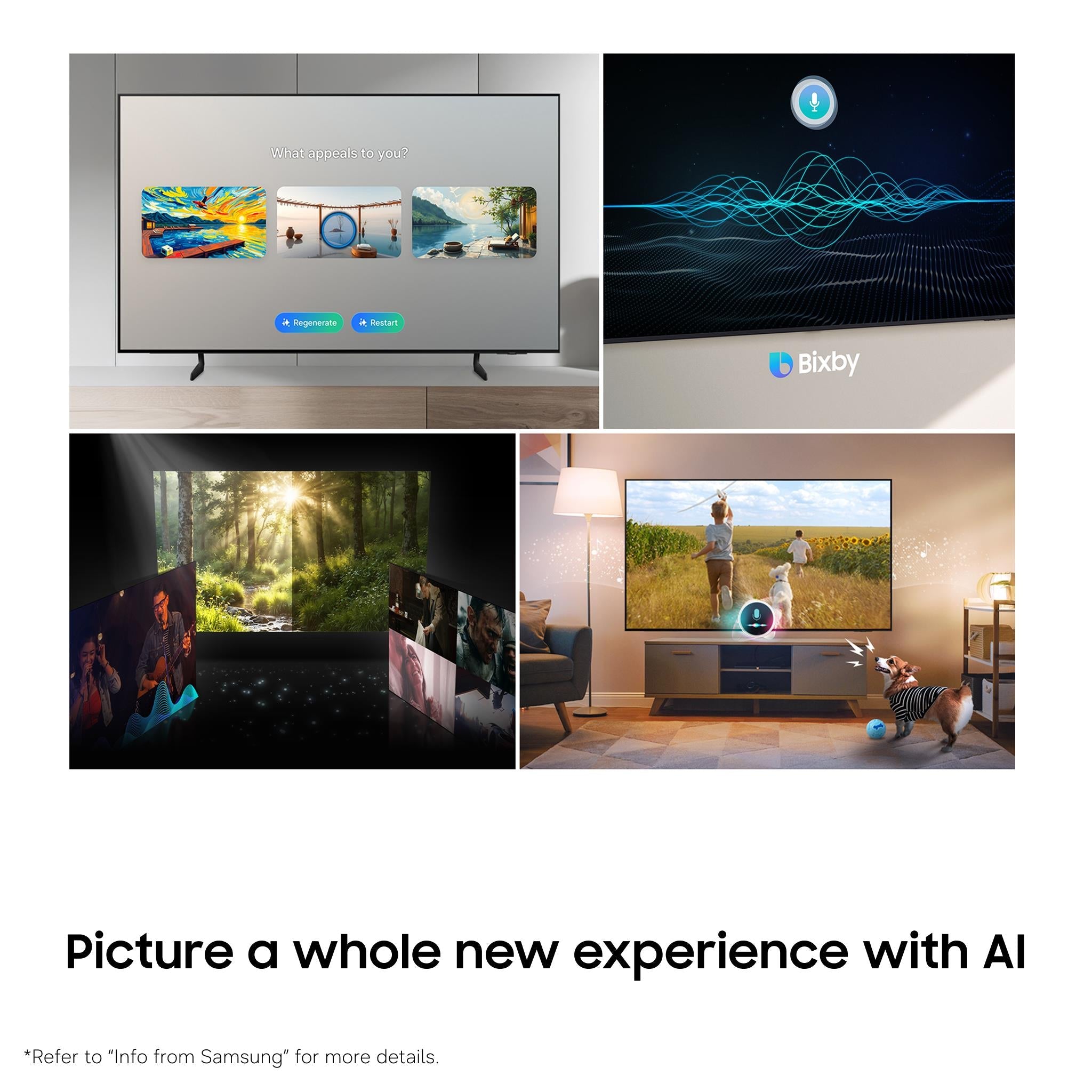 Samsung S85H 83 inch OLED 4K Smart AI TV, image 8 - Large TVs - 65" to 75" at Tech Supply Shed NZ