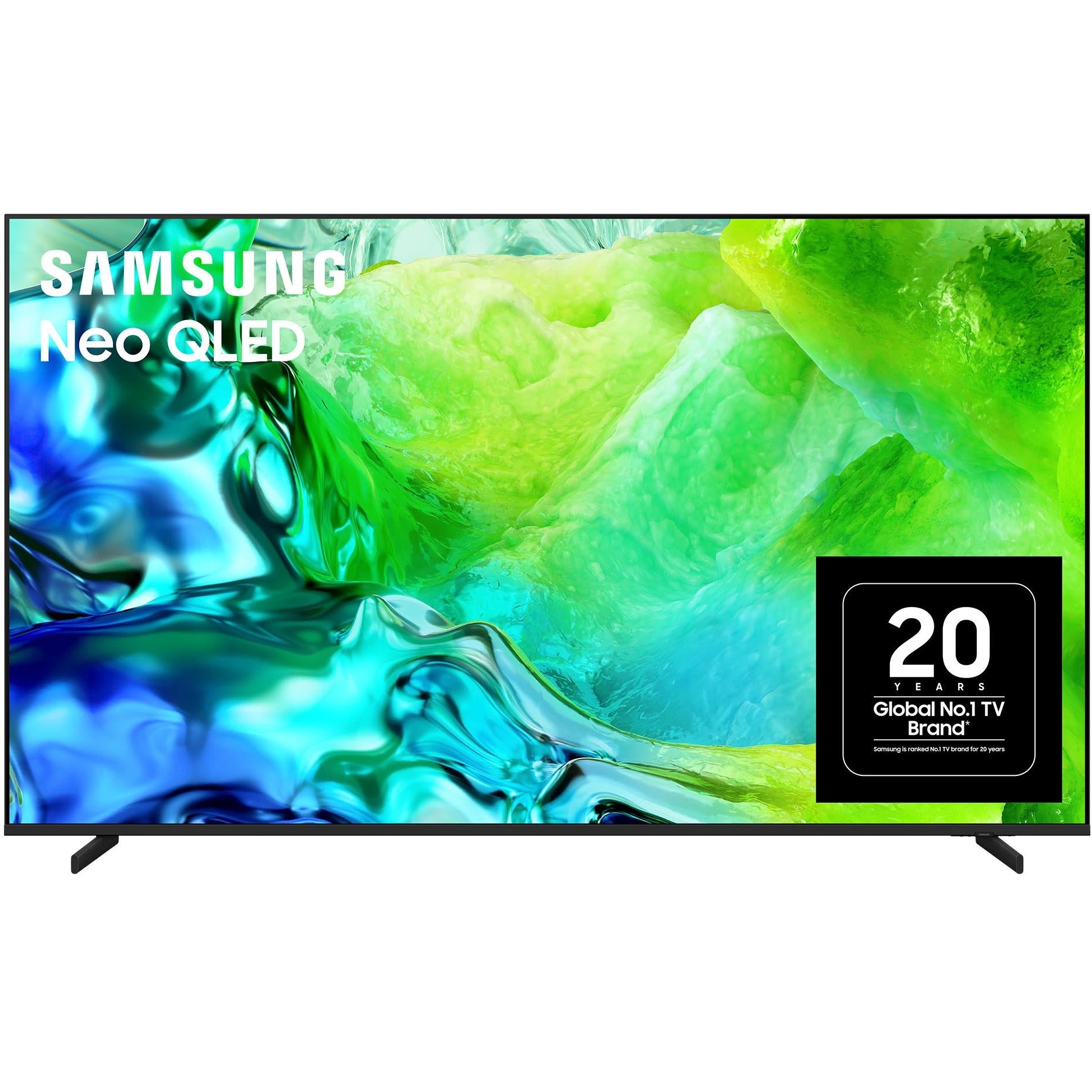 Samsung 100 inch QN80H Neo QLED 4K Mini LED smart AI TV - Extra Large TVs - 85" and Above at Tech Supply Shed NZ