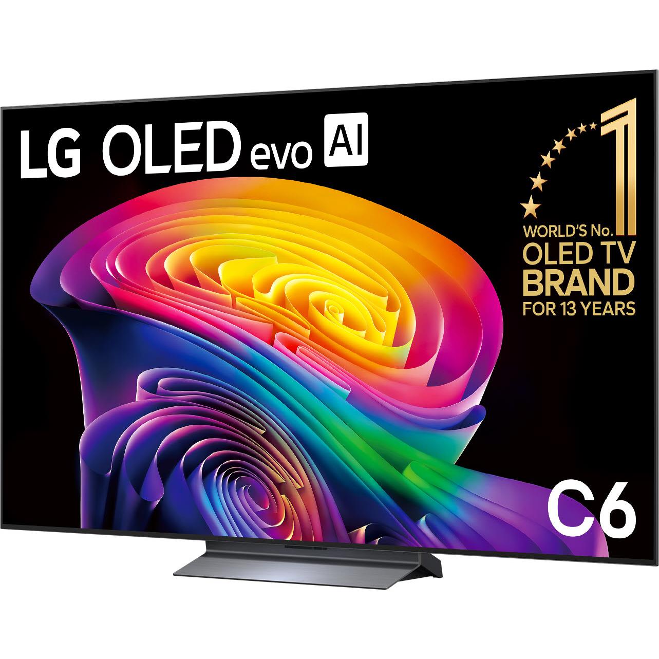 LG OLED evo C6 65 inch AI 4K Smart TV, image 2 - Large TVs - 65" to 75" at Tech Supply Shed NZ