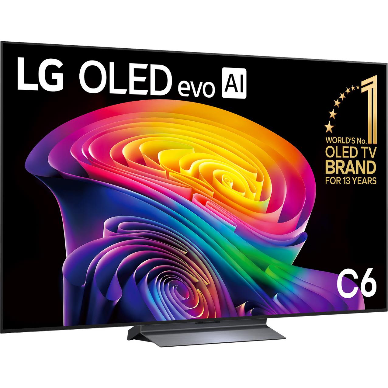 LG OLED evo C6 65 inch AI 4K Smart TV, image 3 - Large TVs - 65" to 75" at Tech Supply Shed NZ