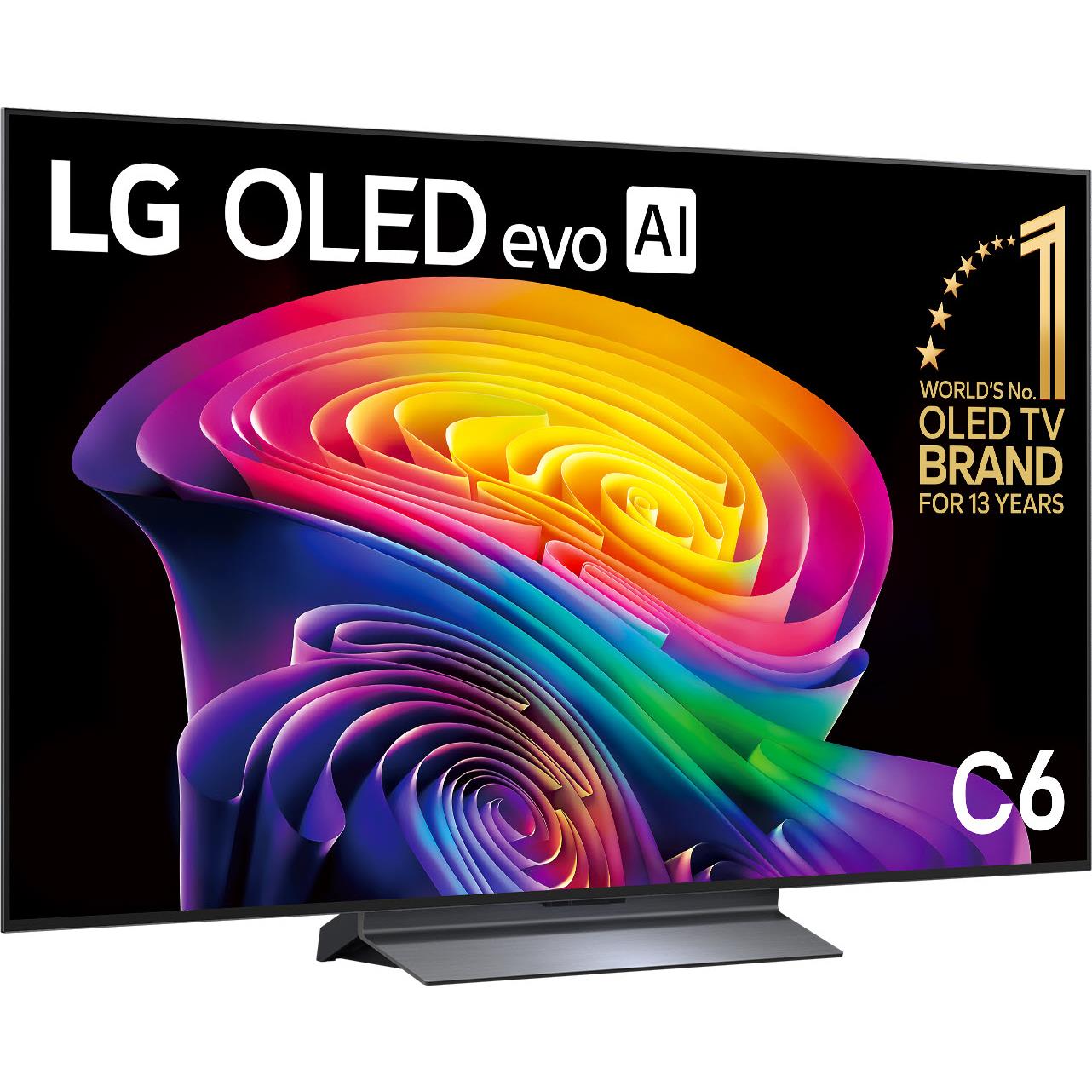 LG OLED evo AI C6 55 inch 4K smart TV, image 3 - Mid-Size TVs - 43" to 55" at Tech Supply Shed NZ