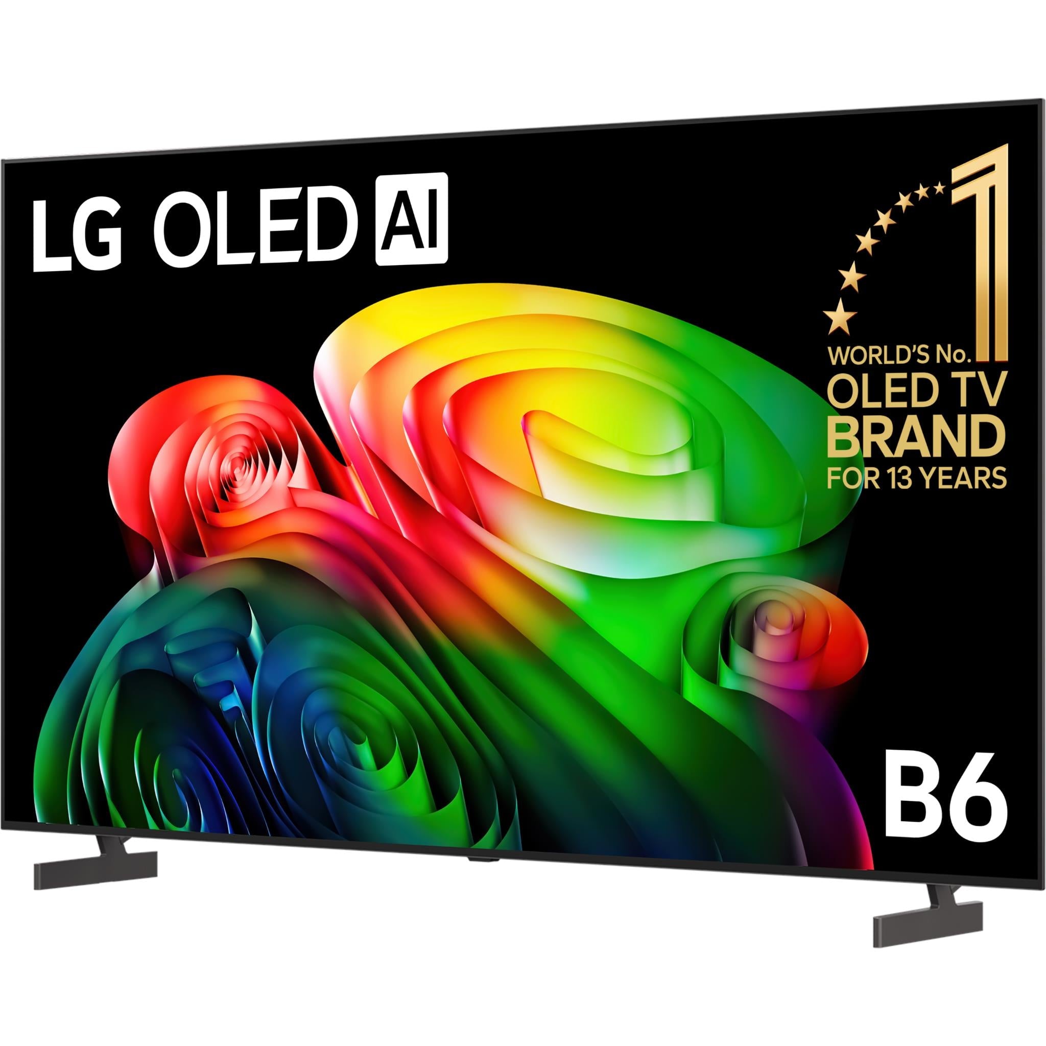 LG OLED B6 77 inch AI 4K Smart TV, image 2 - Large TVs - 65" to 75" at Tech Supply Shed NZ