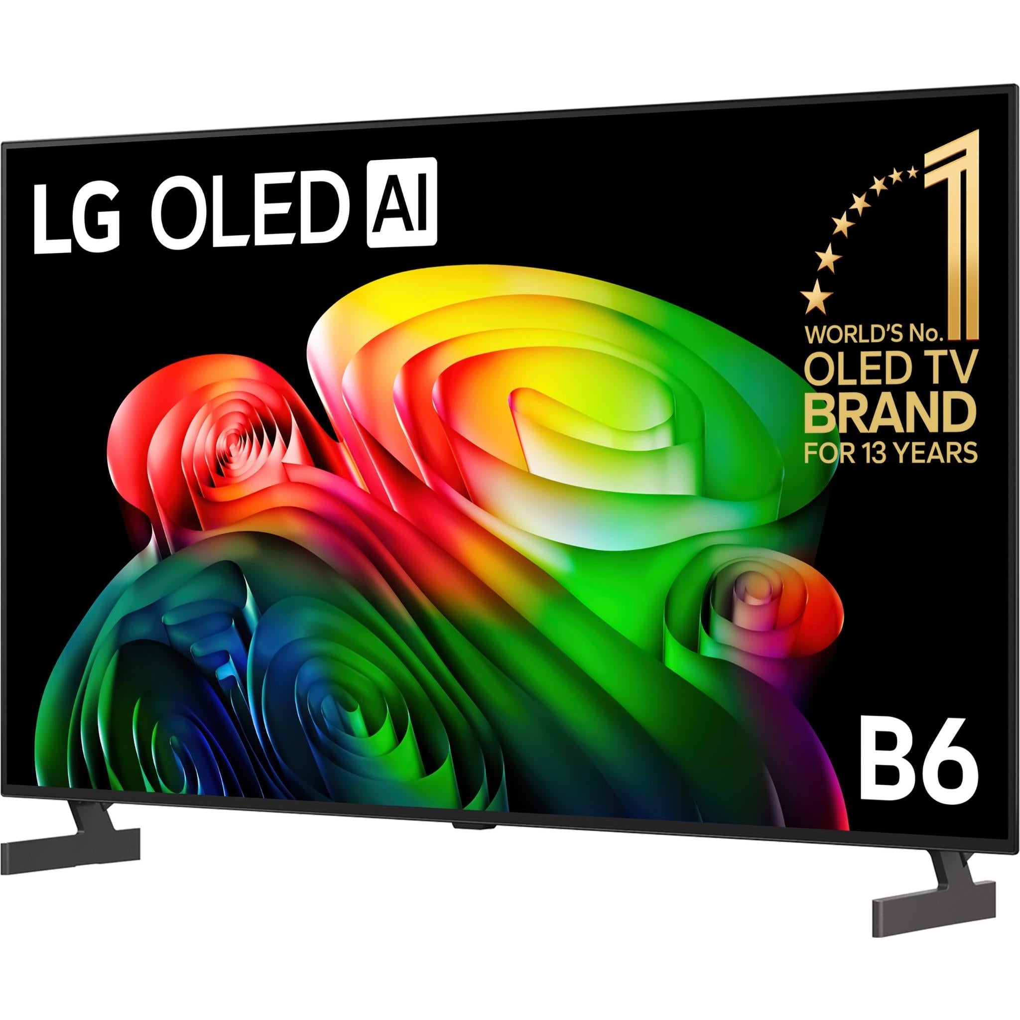 LG OLED AI B6 55 inch 4K smart TV, image 2 - Mid-Size TVs - 43" to 55" at Tech Supply Shed NZ