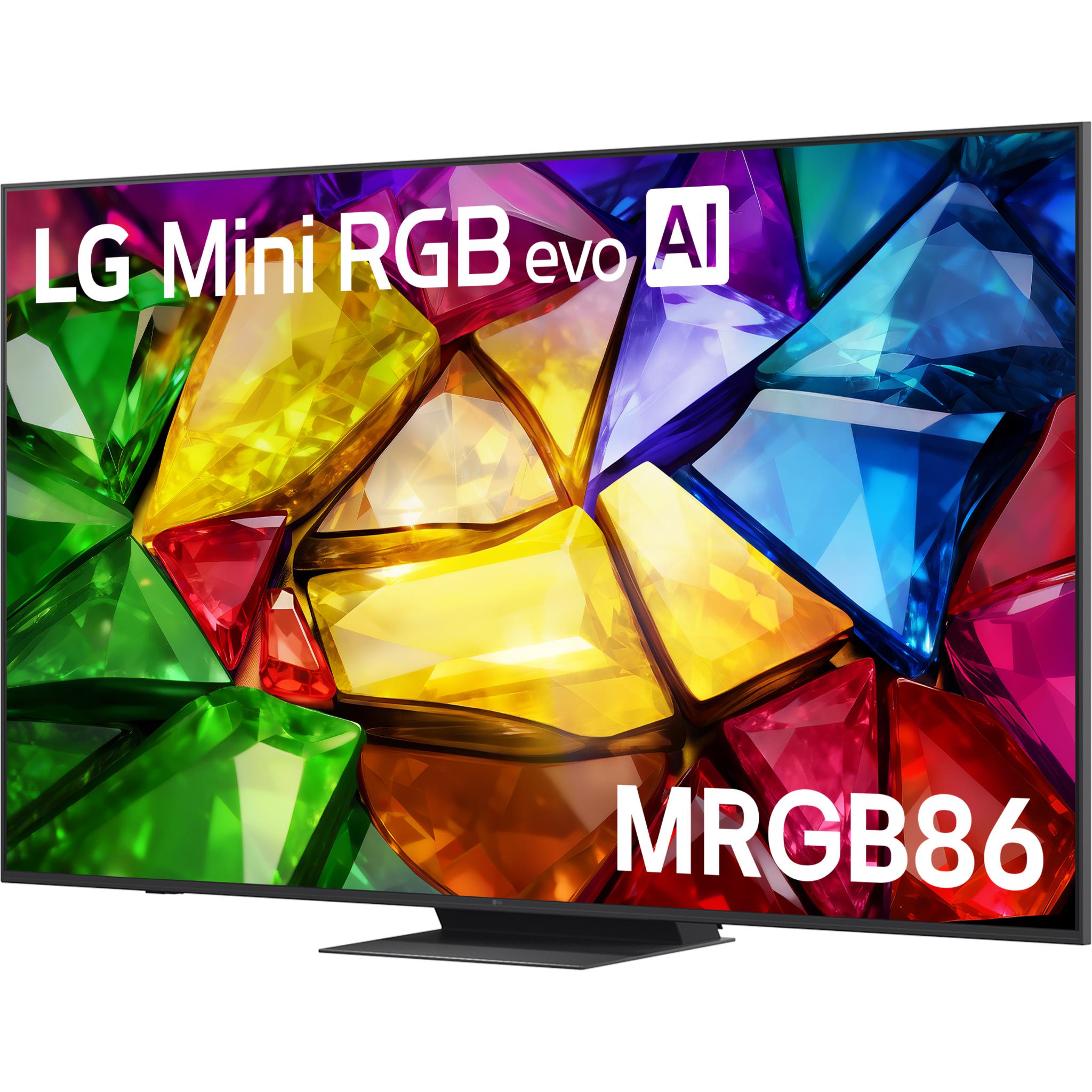 LG MRGB86 75 inch Mini RGB evo 4K Smart TV, image 2 - Large TVs - 65" to 75" at Tech Supply Shed NZ