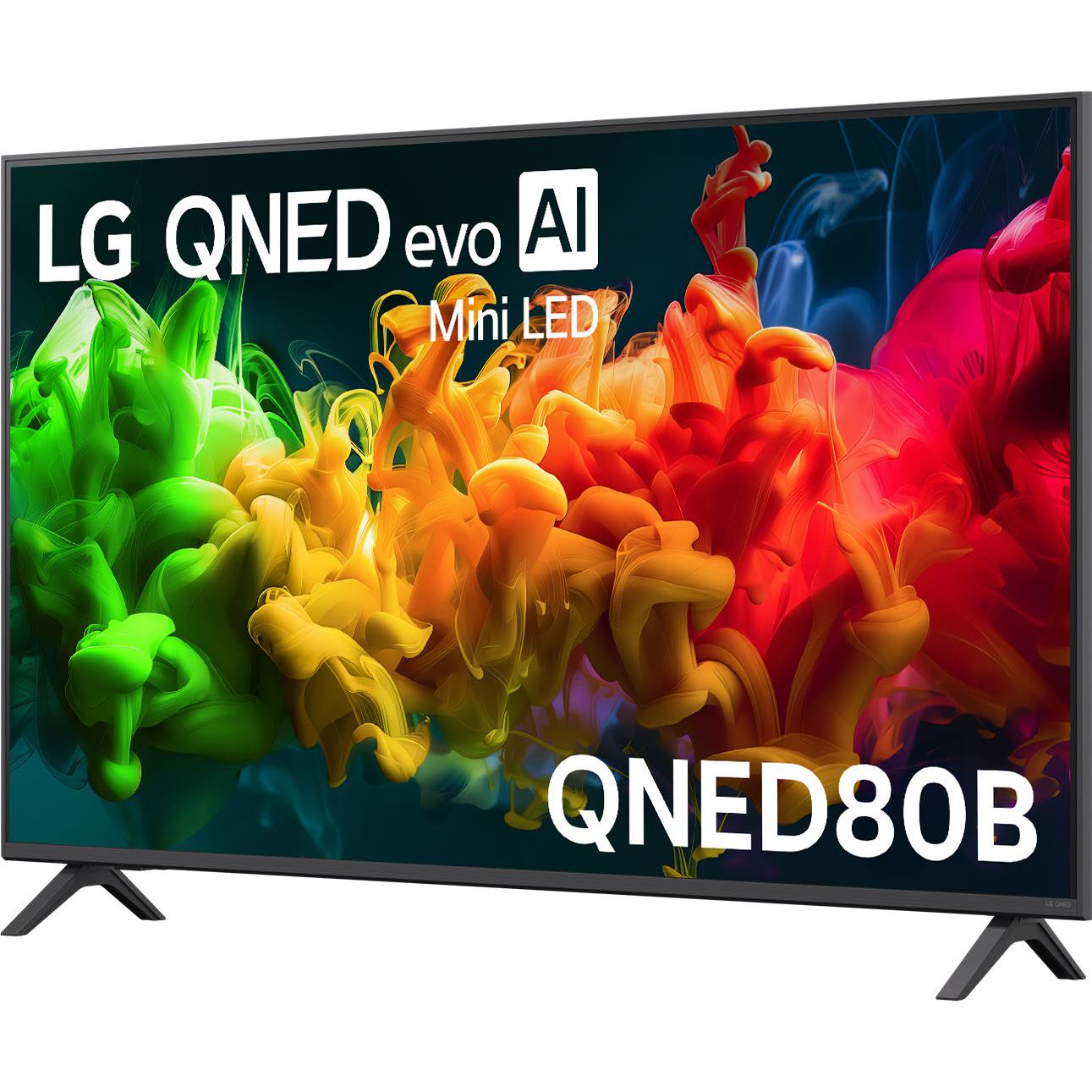 LG QNED80B 55 inch evo Mini LED 4K smart TV, image 2 - Mid-Size TVs - 43" to 55" at Tech Supply Shed NZ