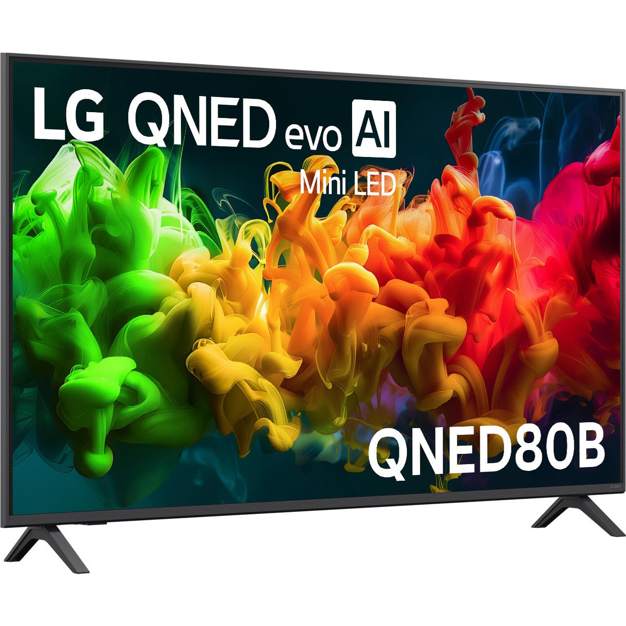 LG QNED80B 55 inch evo Mini LED 4K smart TV, image 3 - Mid-Size TVs - 43" to 55" at Tech Supply Shed NZ