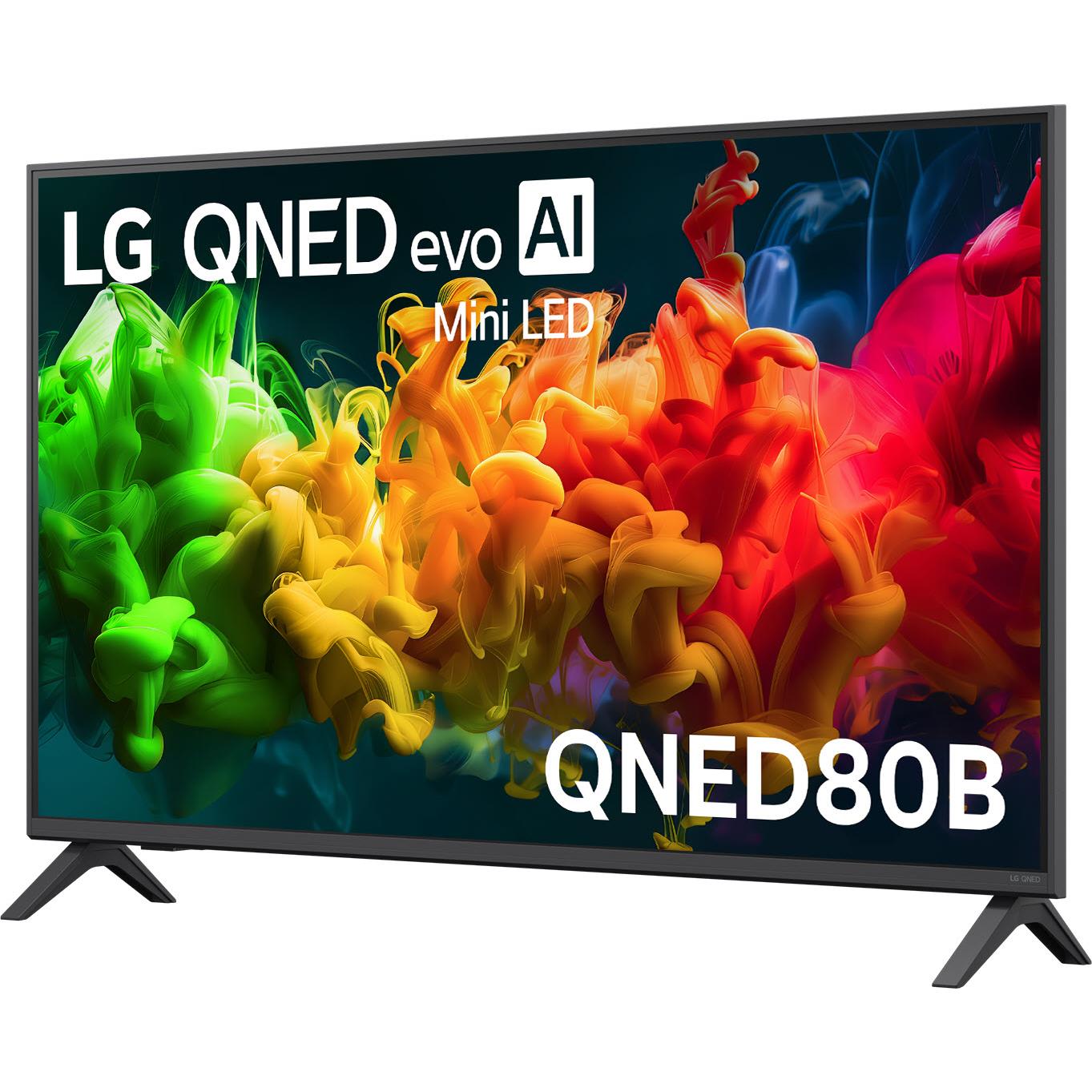 LG QNED80B 43 inch evo Mini LED 4K smart TV, image 2 - Mid-Size TVs - 43" to 55" at Tech Supply Shed NZ