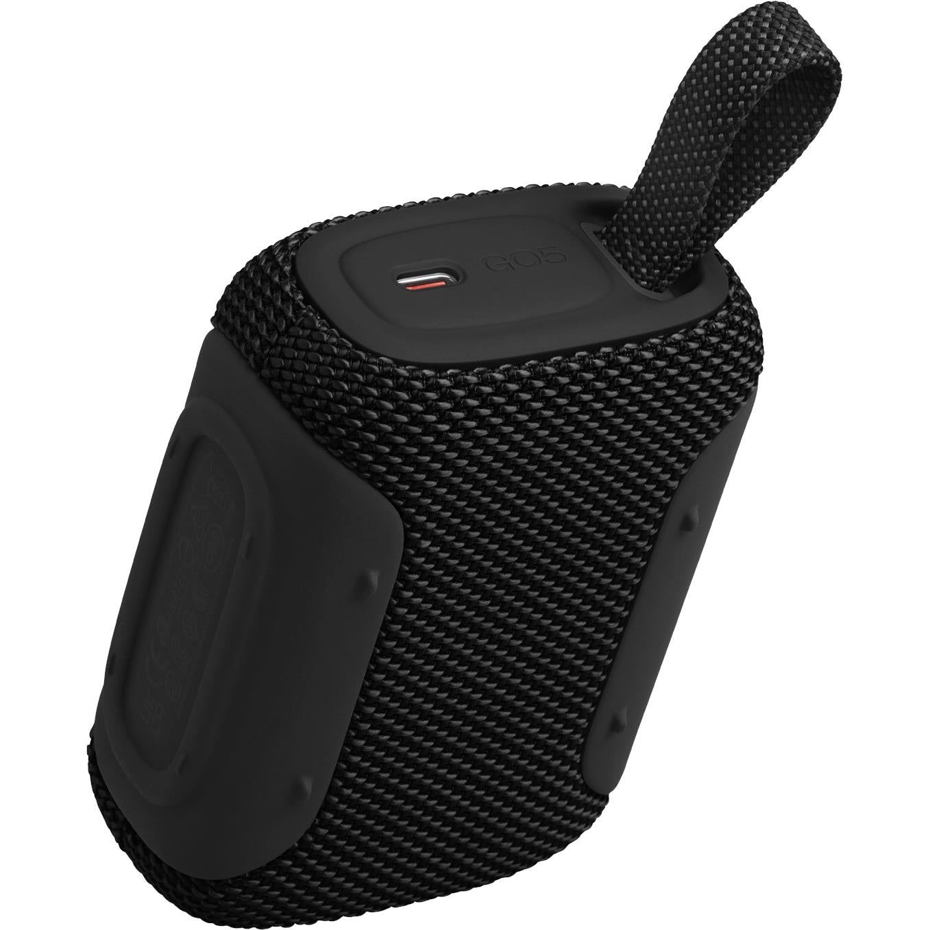JBL Go 5 mini Bluetooth speaker in black, image 5 - Portable Speakers at Tech Supply Shed NZ