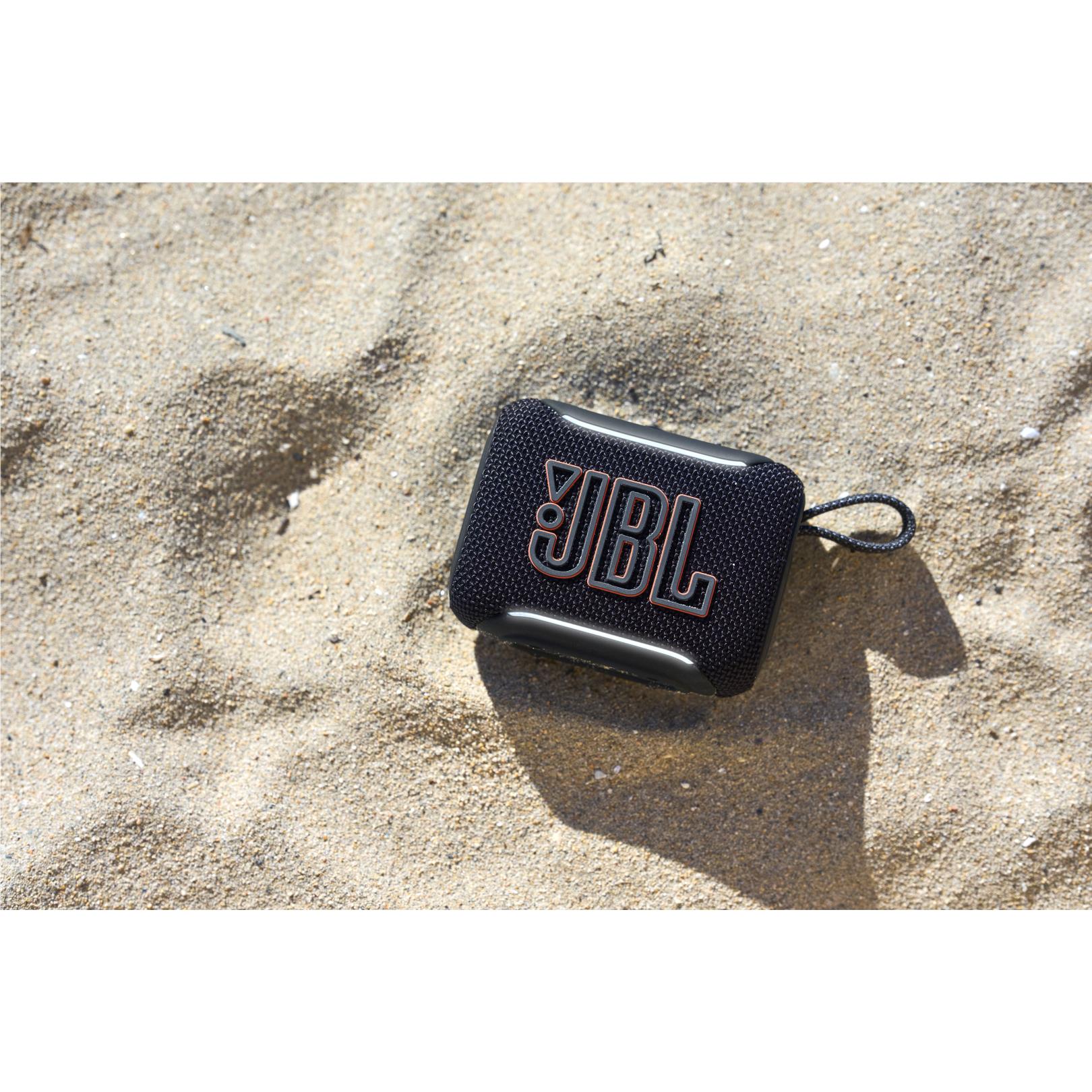JBL Go 5 mini Bluetooth speaker in black, image 9 - Portable Speakers at Tech Supply Shed NZ