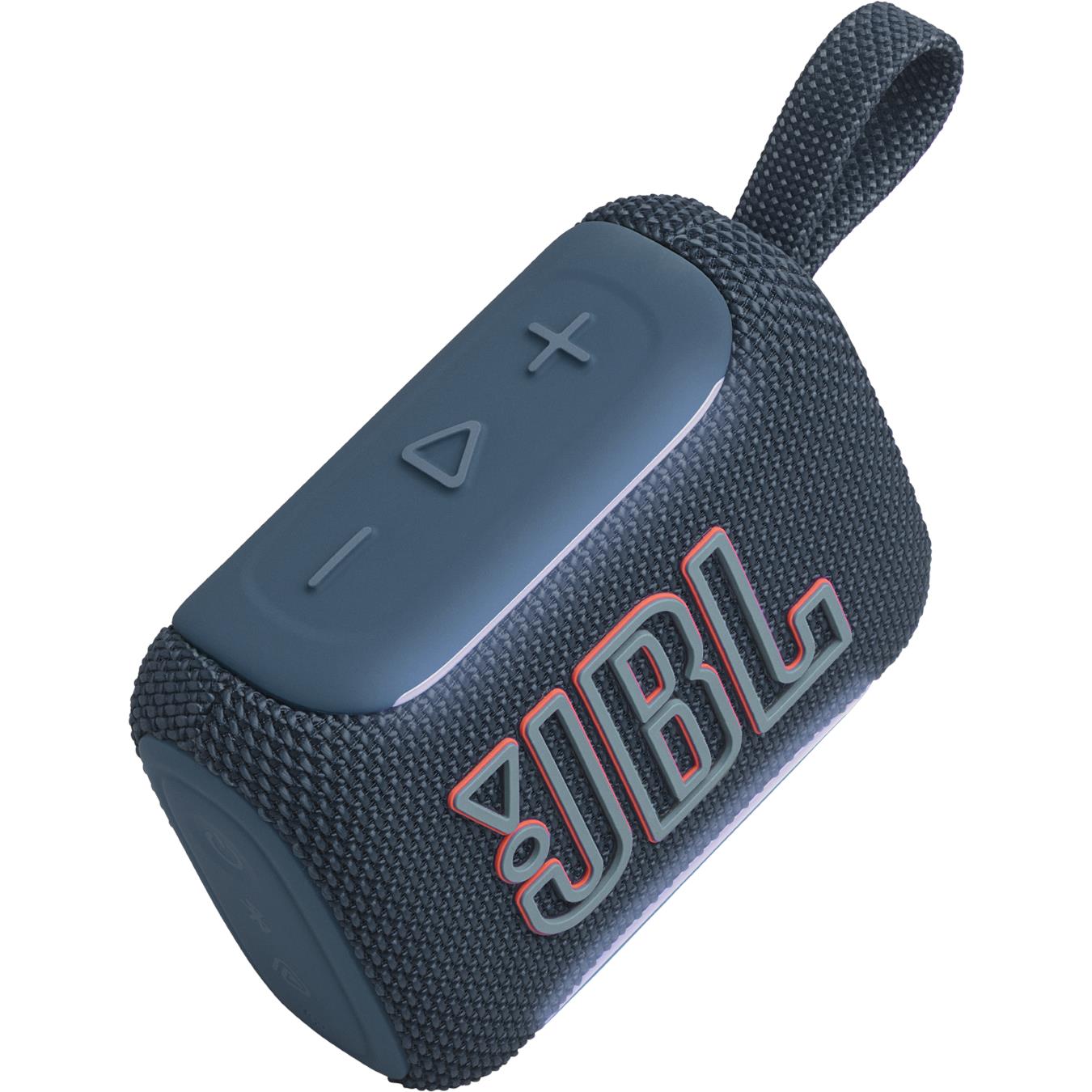 JBL Go 5 mini Bluetooth speaker in blue, image 4 - Portable Speakers at Tech Supply Shed NZ