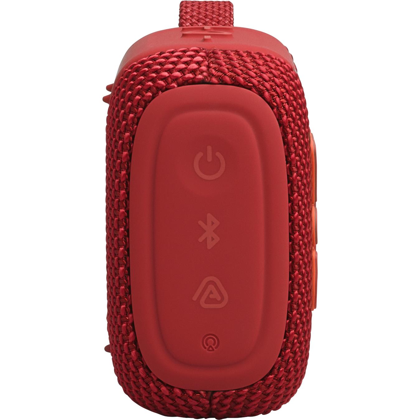 JBL Go 5 mini Bluetooth speaker in red, image 6 - Portable Speakers at Tech Supply Shed NZ