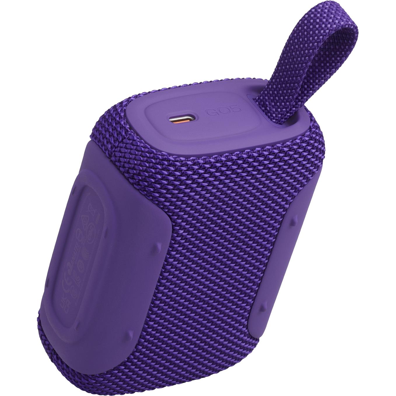JBL Go 5 mini Bluetooth speaker in purple, image 5 - Portable Speakers at Tech Supply Shed NZ