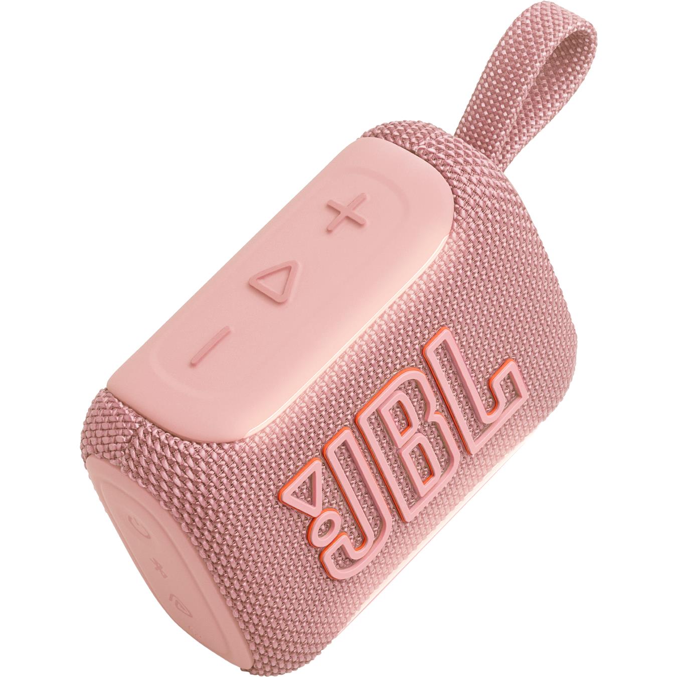 JBL Go 5 mini Bluetooth speaker in pink, image 4 - Portable Speakers at Tech Supply Shed NZ