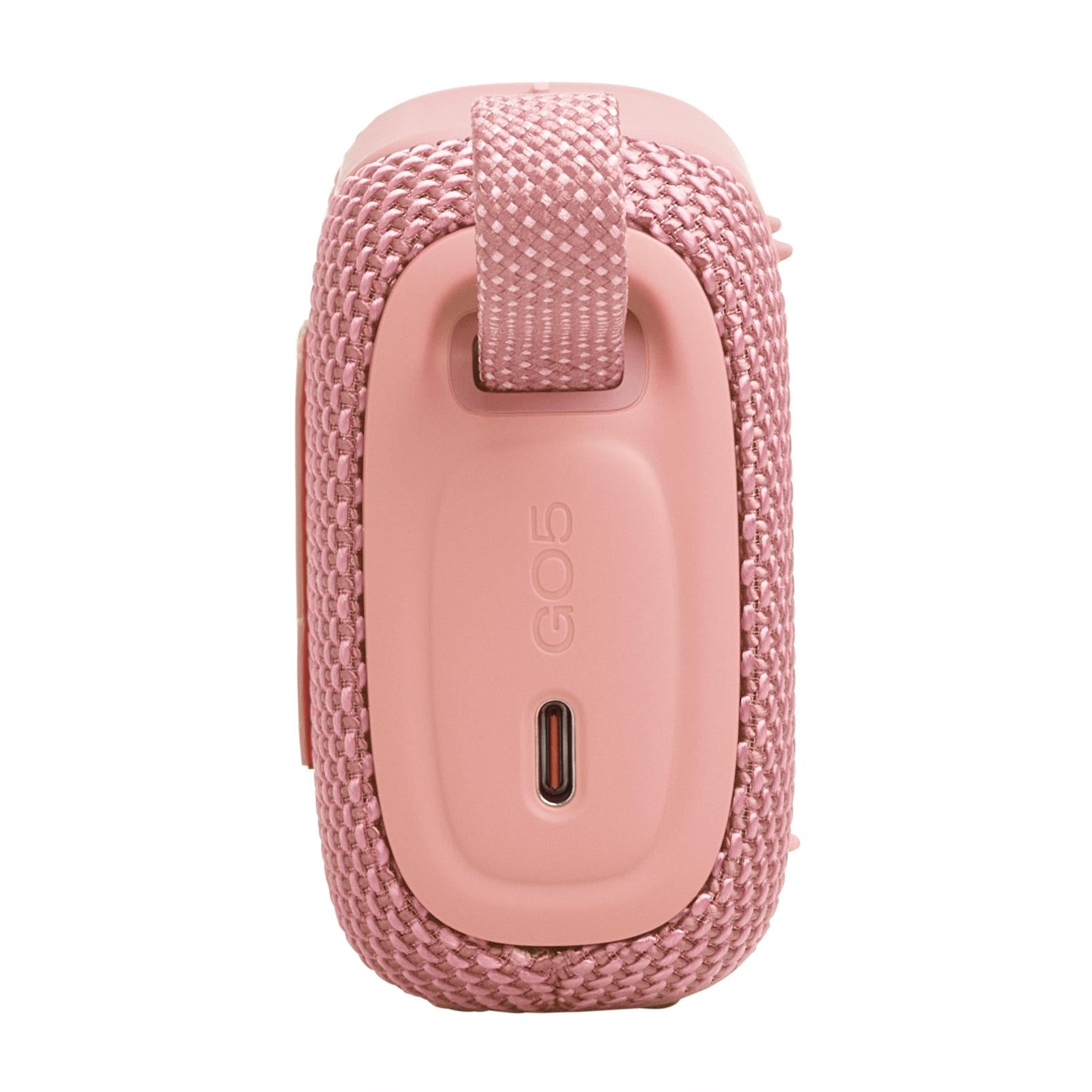 JBL Go 5 mini Bluetooth speaker in pink, image 7 - Portable Speakers at Tech Supply Shed NZ