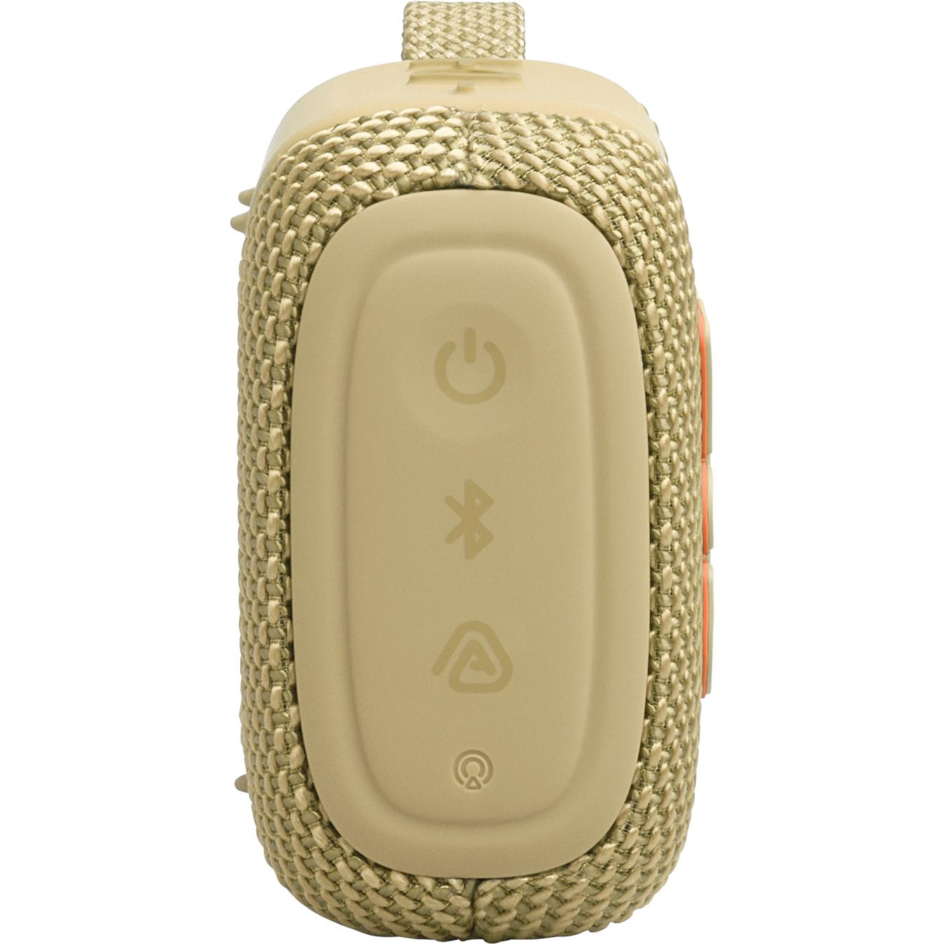JBL Go 5 mini Bluetooth speaker in yellow, image 6 - Portable Speakers at Tech Supply Shed NZ
