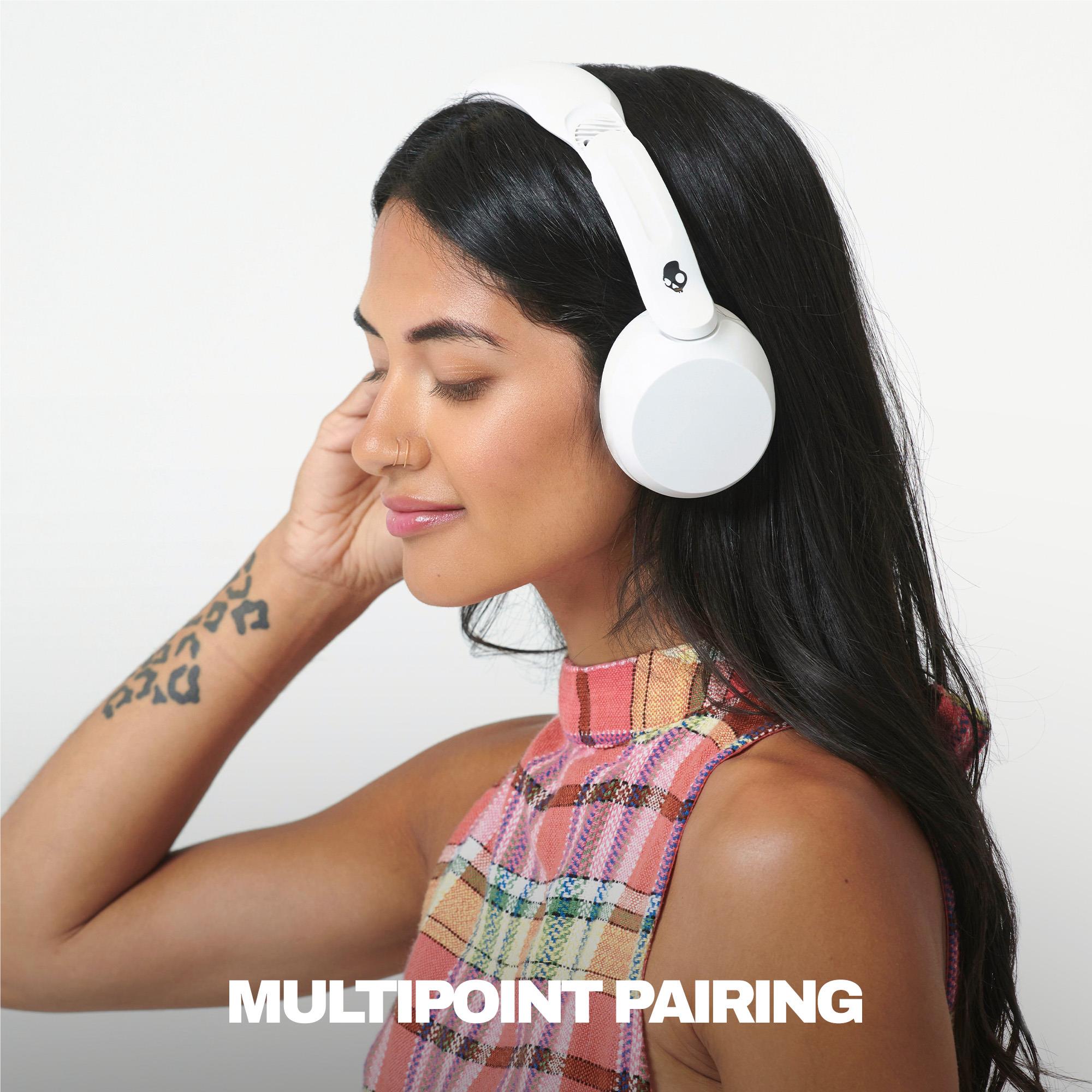 Skullcandy Icon 180 over-ear headphones in Bone, image 4 - Over-Ear Headphones at Tech Supply Shed NZ