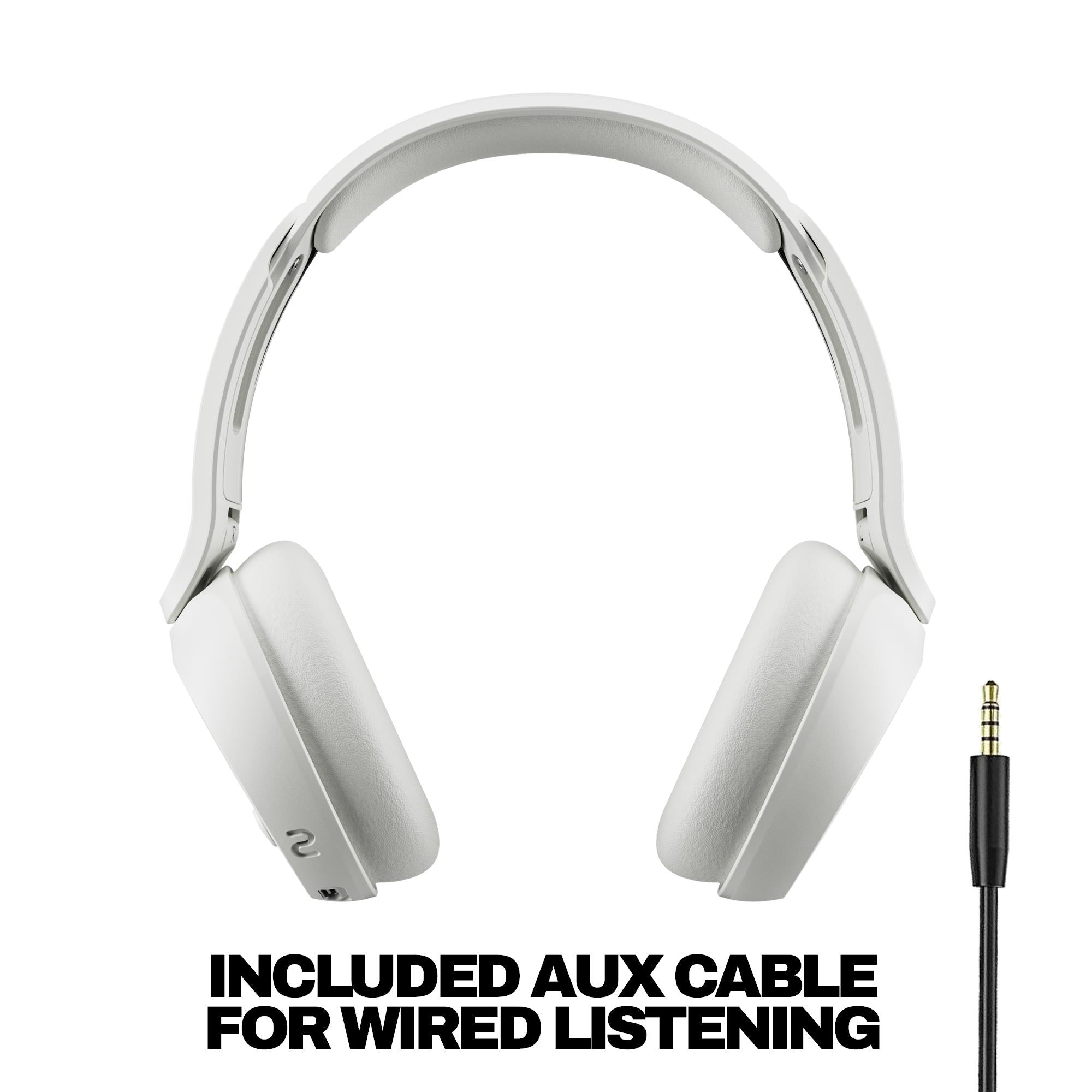 Skullcandy Icon 180 over-ear headphones in Bone, image 5 - Over-Ear Headphones at Tech Supply Shed NZ