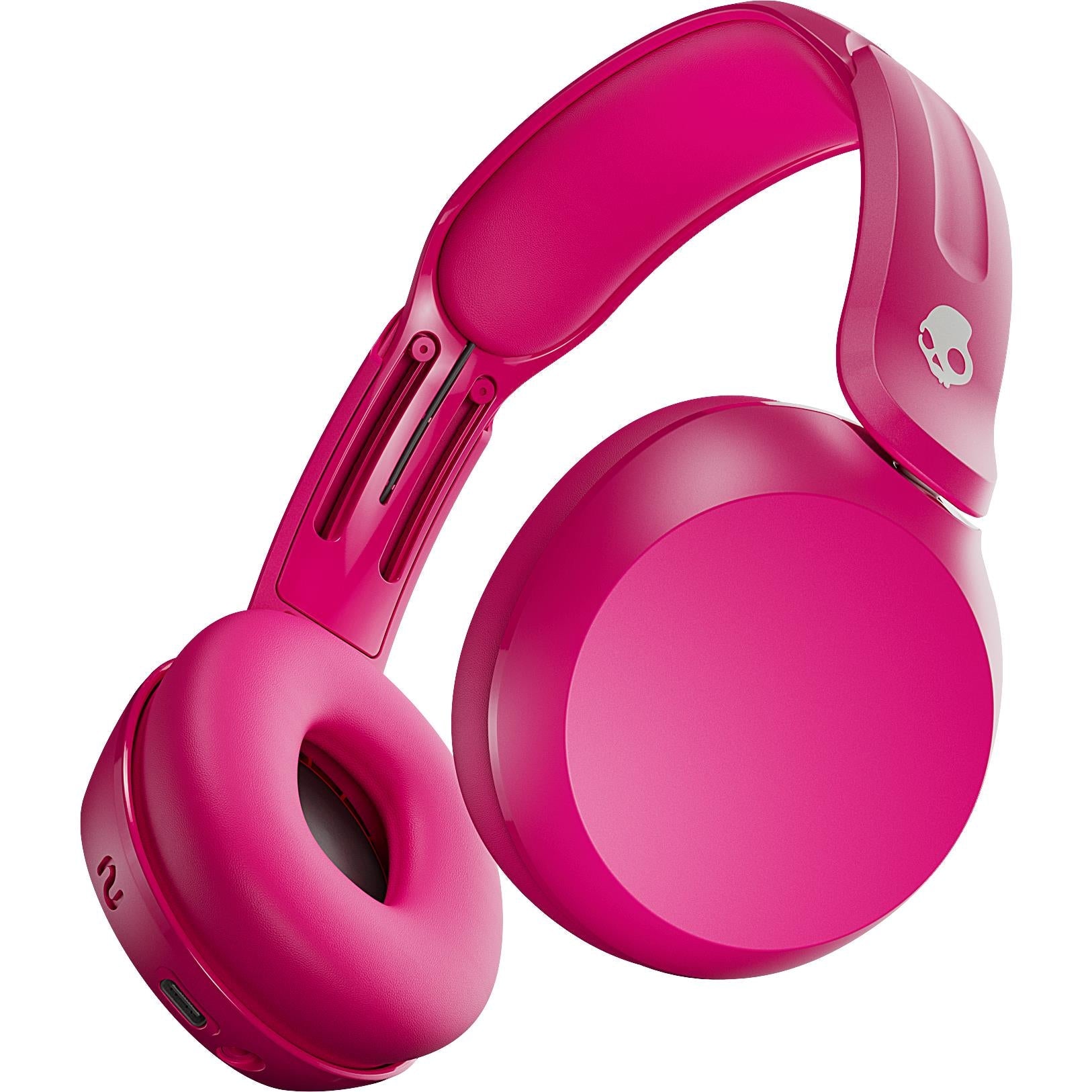 Skullcandy Icon 180 over-ear headphones in Crazy Pink - Over-Ear Headphones at Tech Supply Shed NZ