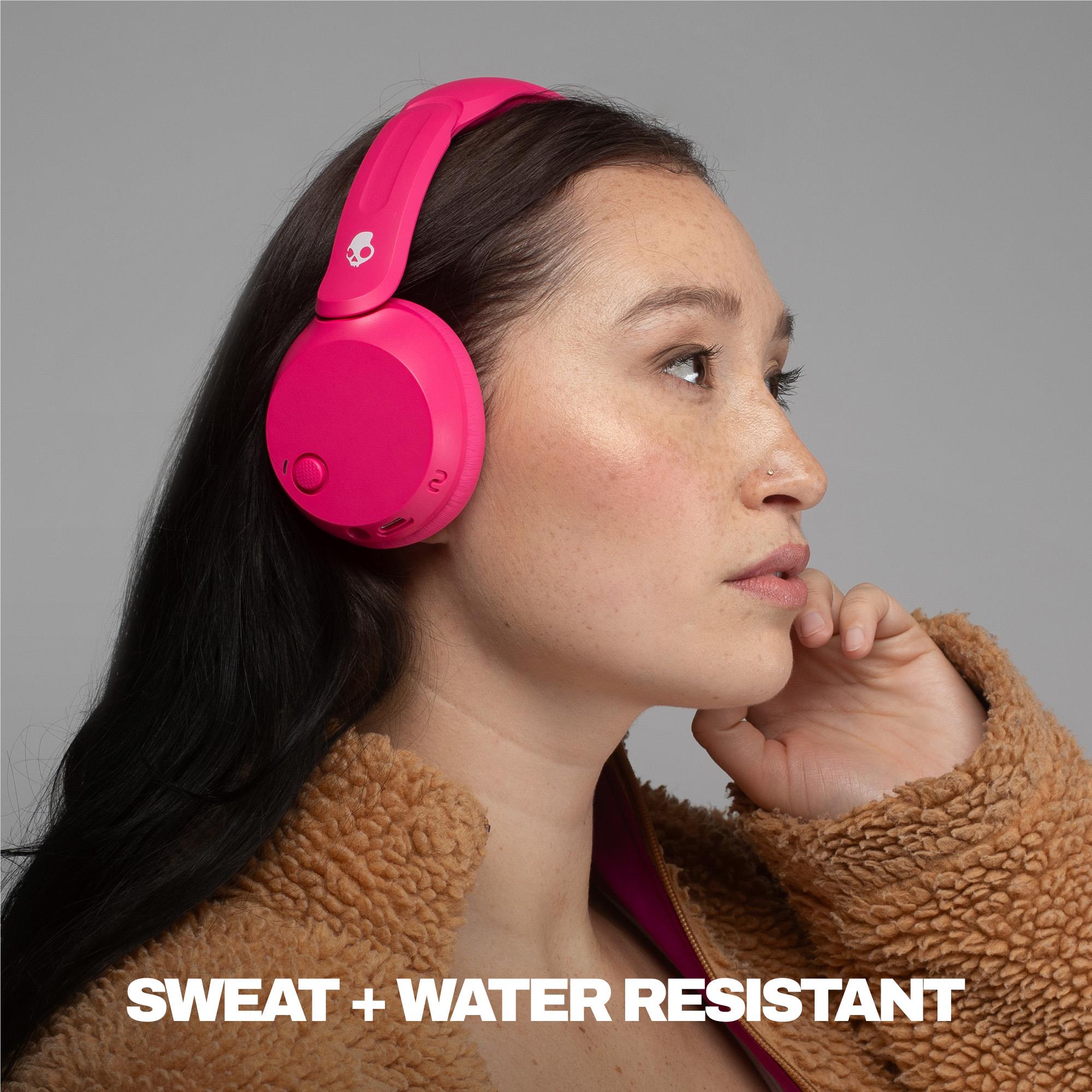 Skullcandy Icon 180 over-ear headphones in Crazy Pink, image 3 - Over-Ear Headphones at Tech Supply Shed NZ