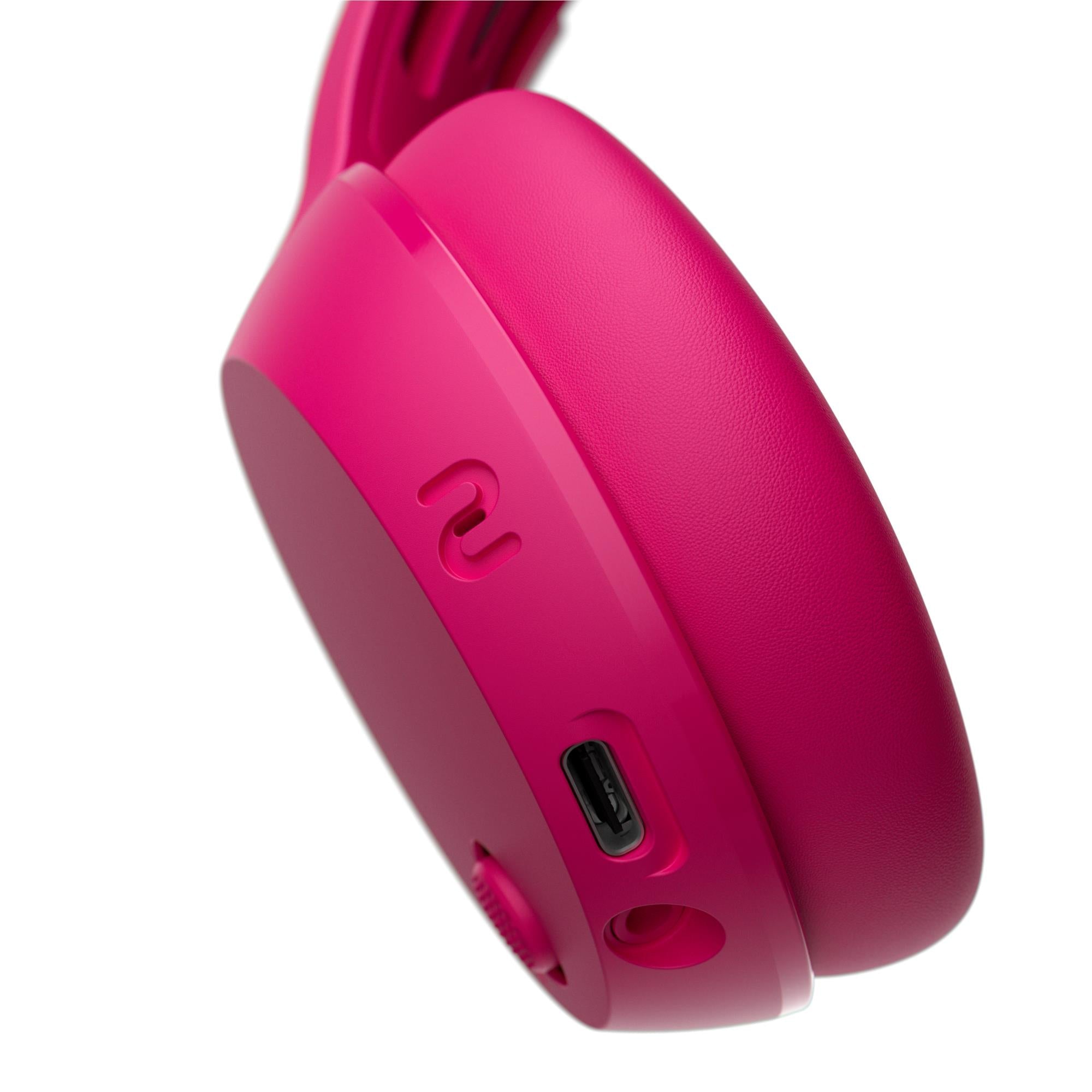 Skullcandy Icon 180 over-ear headphones in Crazy Pink, image 8 - Over-Ear Headphones at Tech Supply Shed NZ