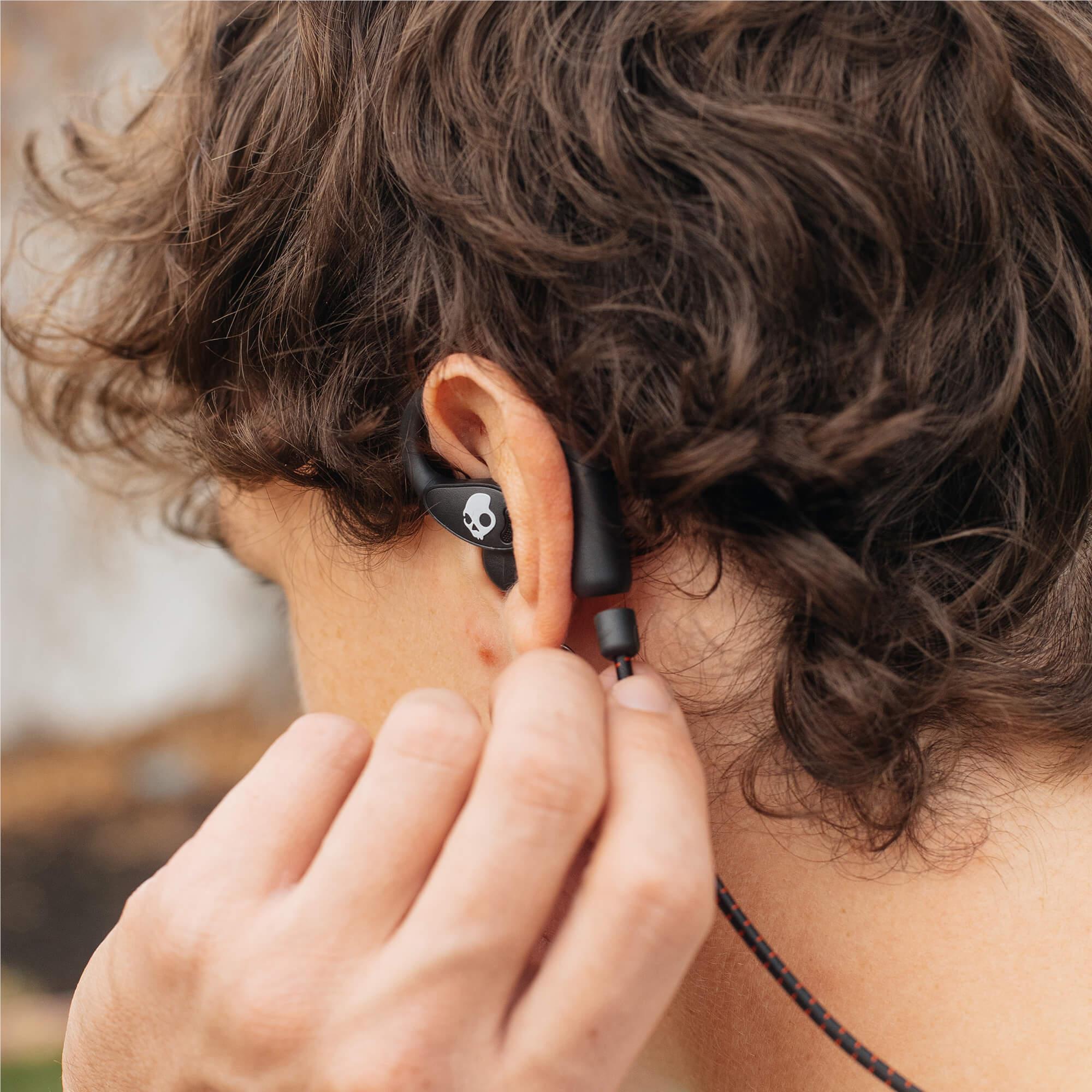 Skullcandy Push 540 Open true wireless open-ear earbuds in true black, image 5 - Open-Ear Headphones at Tech Supply Shed NZ