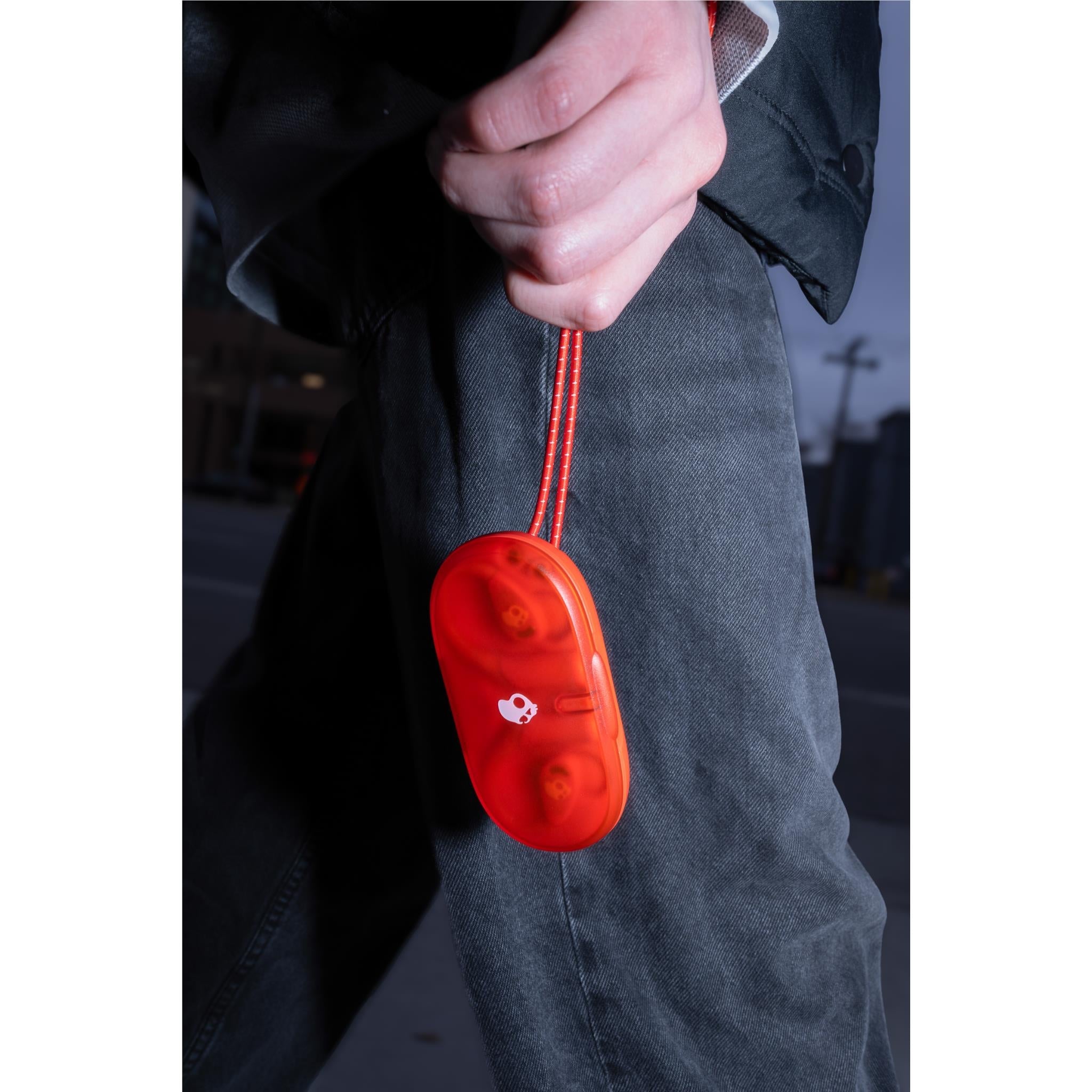 Skullcandy Push 540 Open true wireless open-ear earbuds in plasma red, image 7 - Open-Ear Headphones at Tech Supply Shed NZ