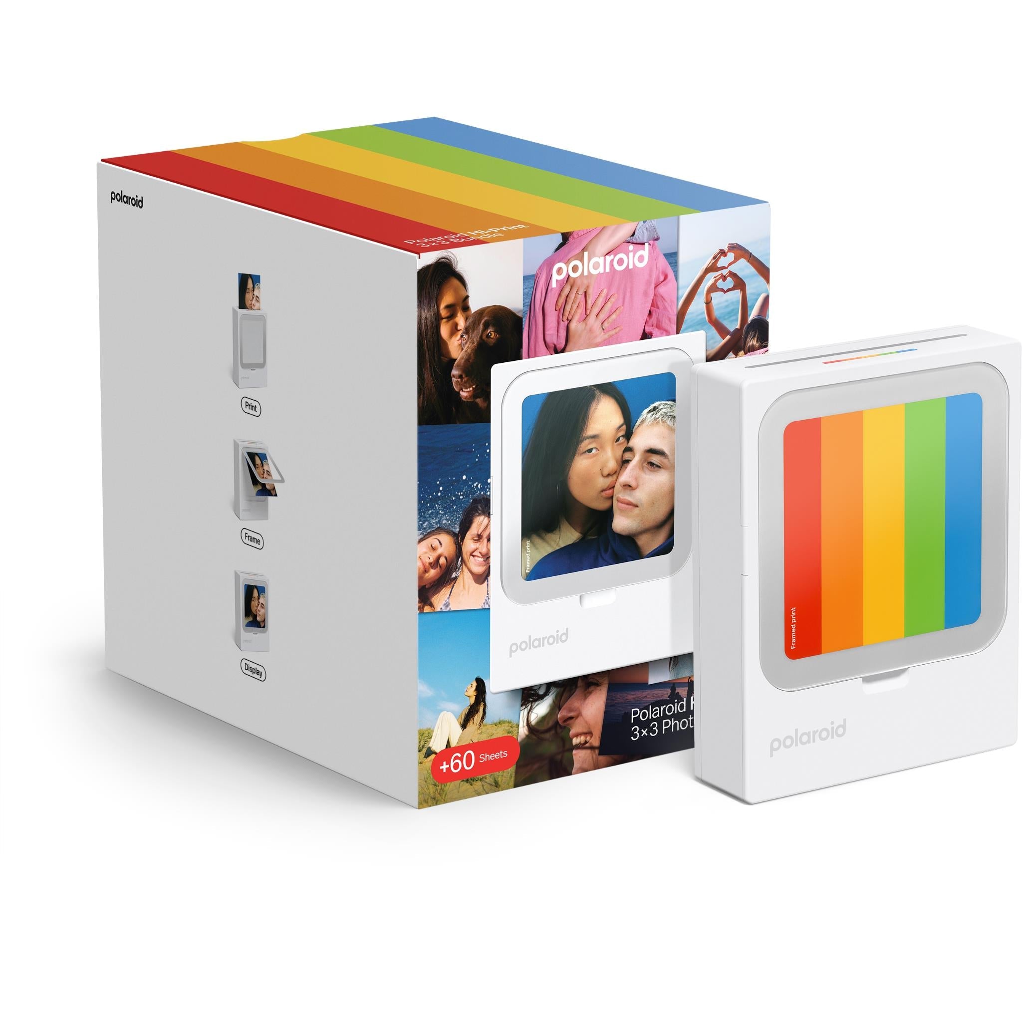 Polaroid Hi-Print 3x3 photo printer Everything Box with 60 sheets - Instant Cameras & Film at Tech Supply Shed NZ