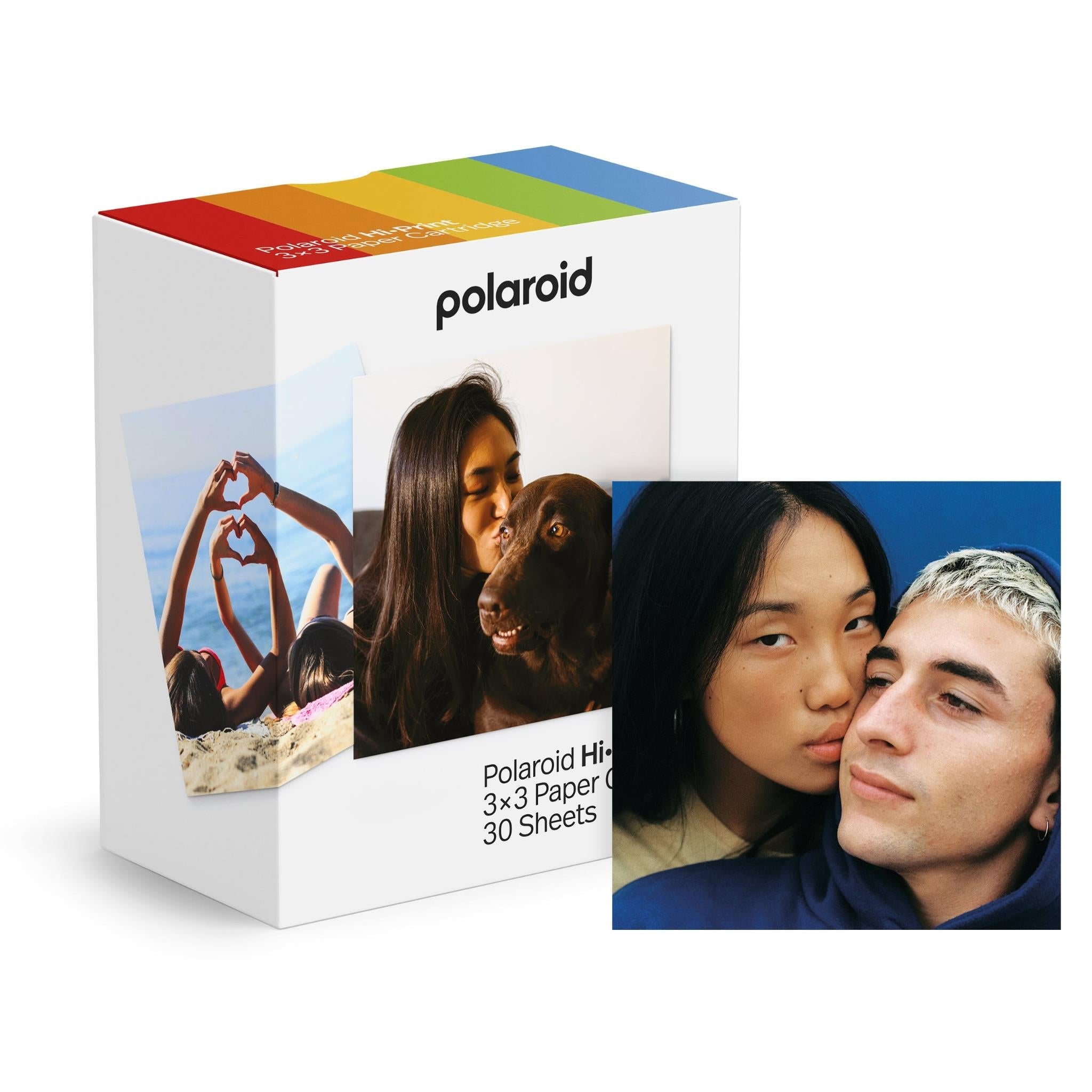 Polaroid Hi-Print 3x3 paper cartridge with 30 sheets - Instant Cameras & Film at Tech Supply Shed NZ