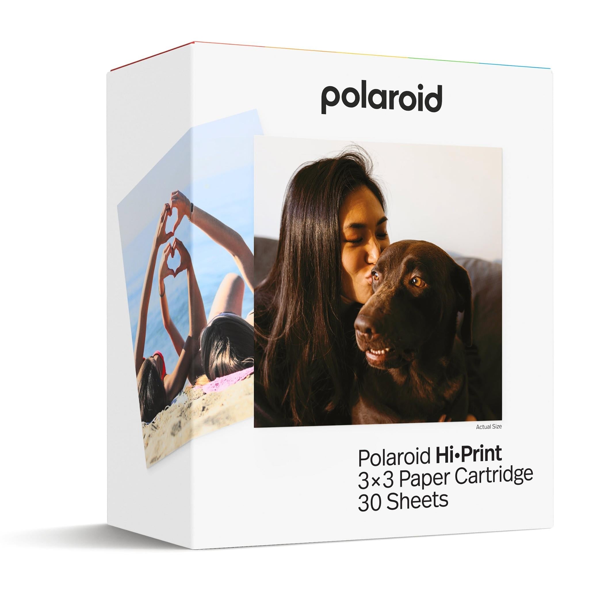Polaroid Hi-Print 3x3 paper cartridge with 30 sheets, image 3 - Instant Cameras & Film at Tech Supply Shed NZ