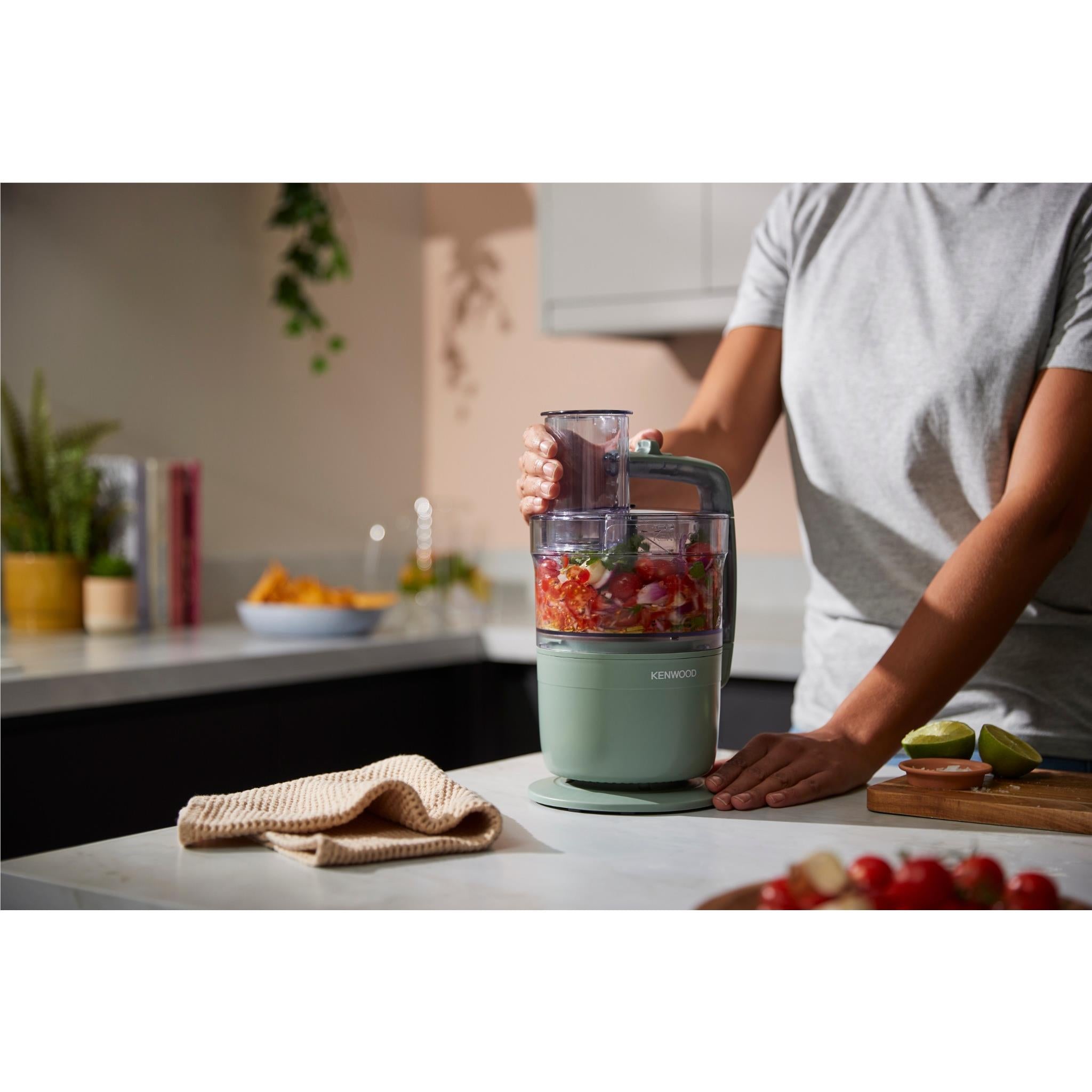 Kenwood MultiPro Go Compact Food Processor (Eucalyptus Green)