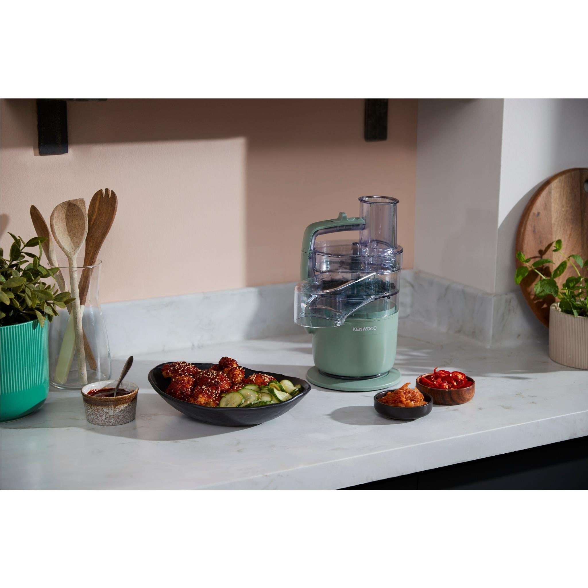 Kenwood MultiPro Go Compact Food Processor (Eucalyptus Green)