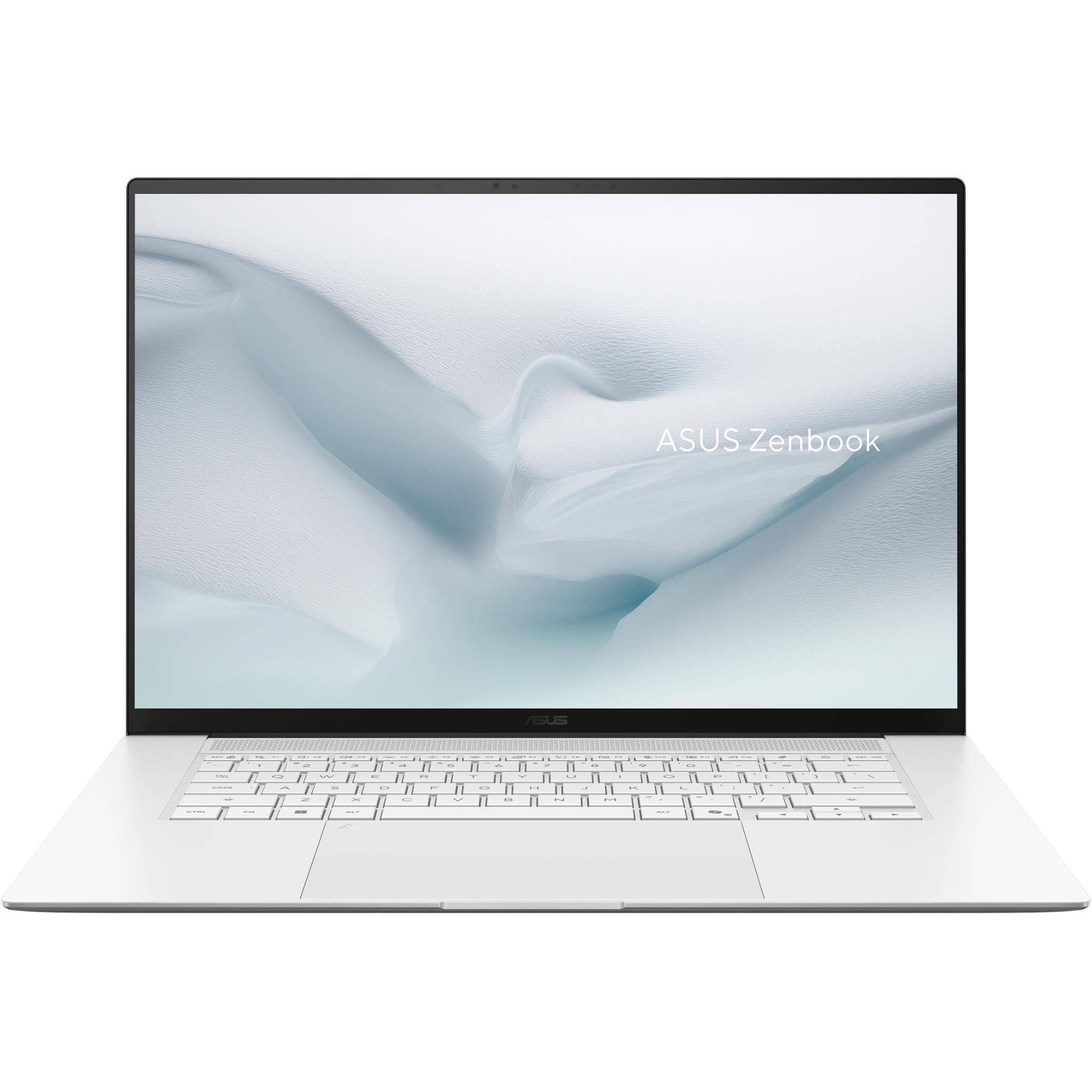 ASUS Zenbook S16 3K OLED Copilot+ PC laptop in White - Business & Home Laptops at Tech Supply Shed NZ
