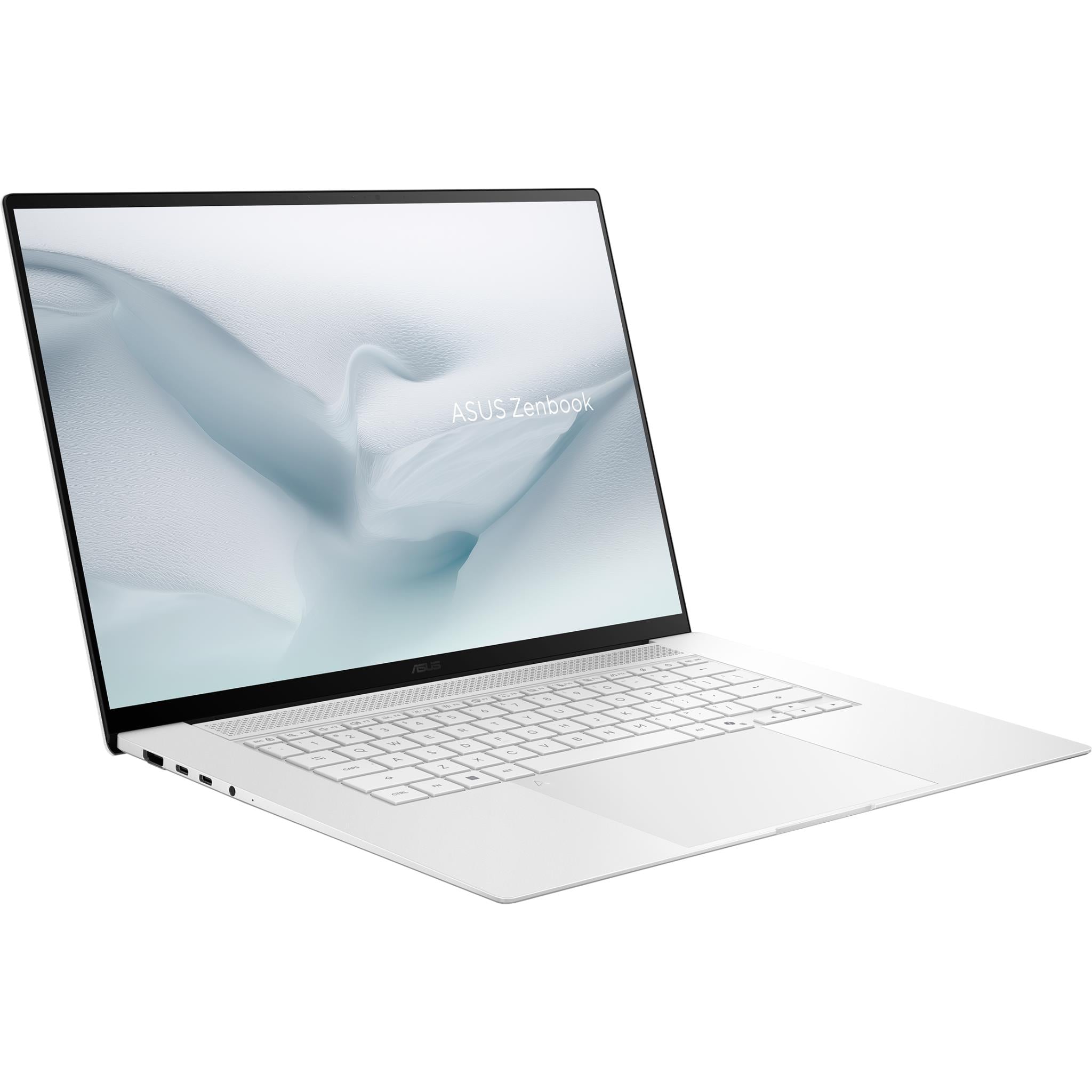 ASUS Zenbook S16 3K OLED Copilot+ PC laptop in White, image 4 - Business & Home Laptops at Tech Supply Shed NZ