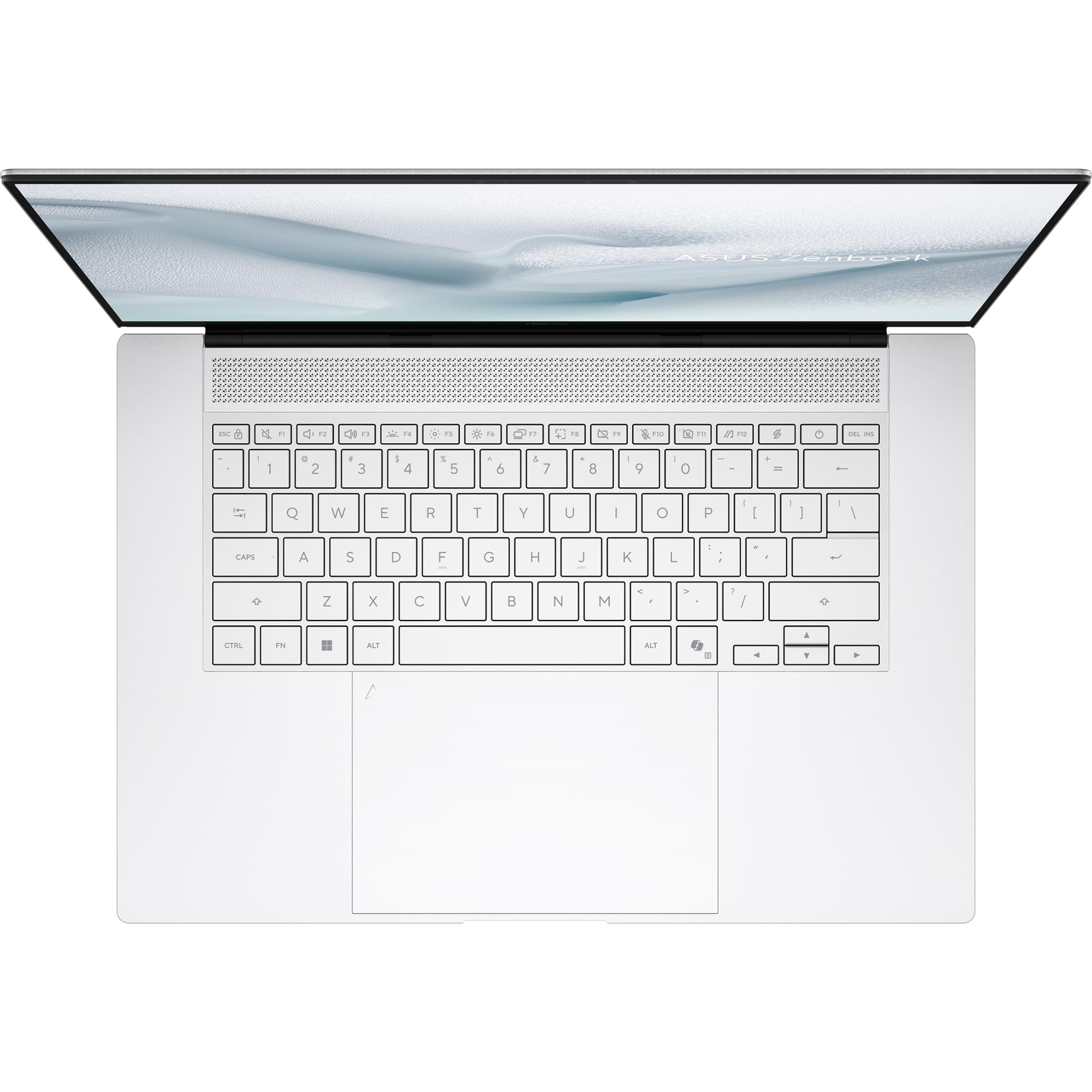 ASUS Zenbook S16 3K OLED Copilot+ PC laptop in White, image 7 - Business & Home Laptops at Tech Supply Shed NZ