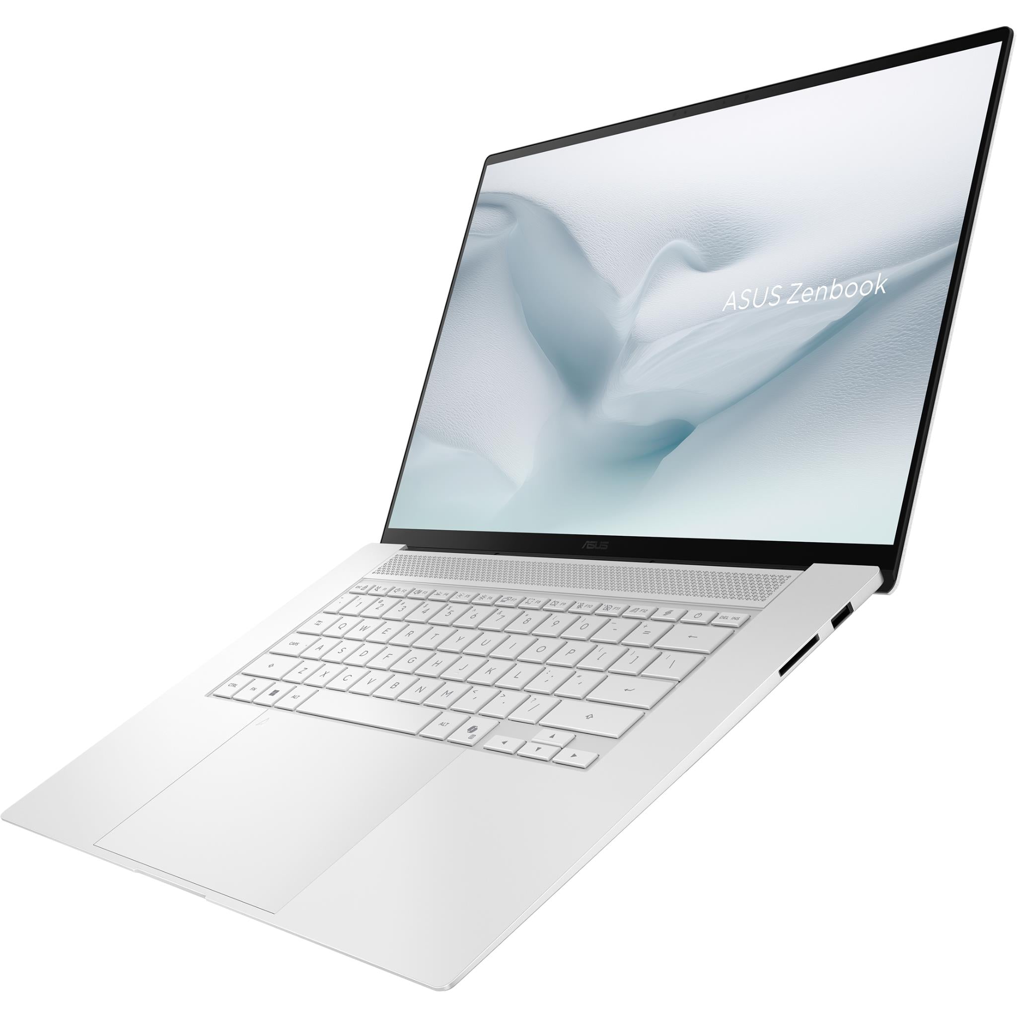 ASUS Zenbook S16 3K OLED Copilot+ PC laptop in White, image 8 - Business & Home Laptops at Tech Supply Shed NZ