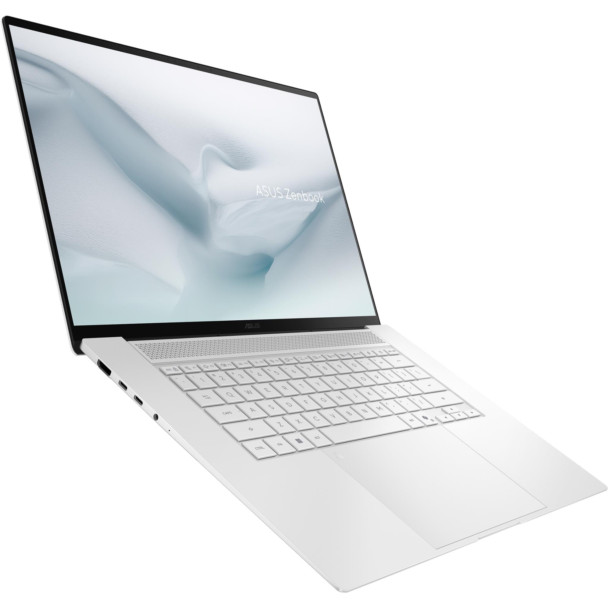 ASUS Zenbook S16 3K OLED Copilot+ PC laptop in White, image 9 - Business & Home Laptops at Tech Supply Shed NZ