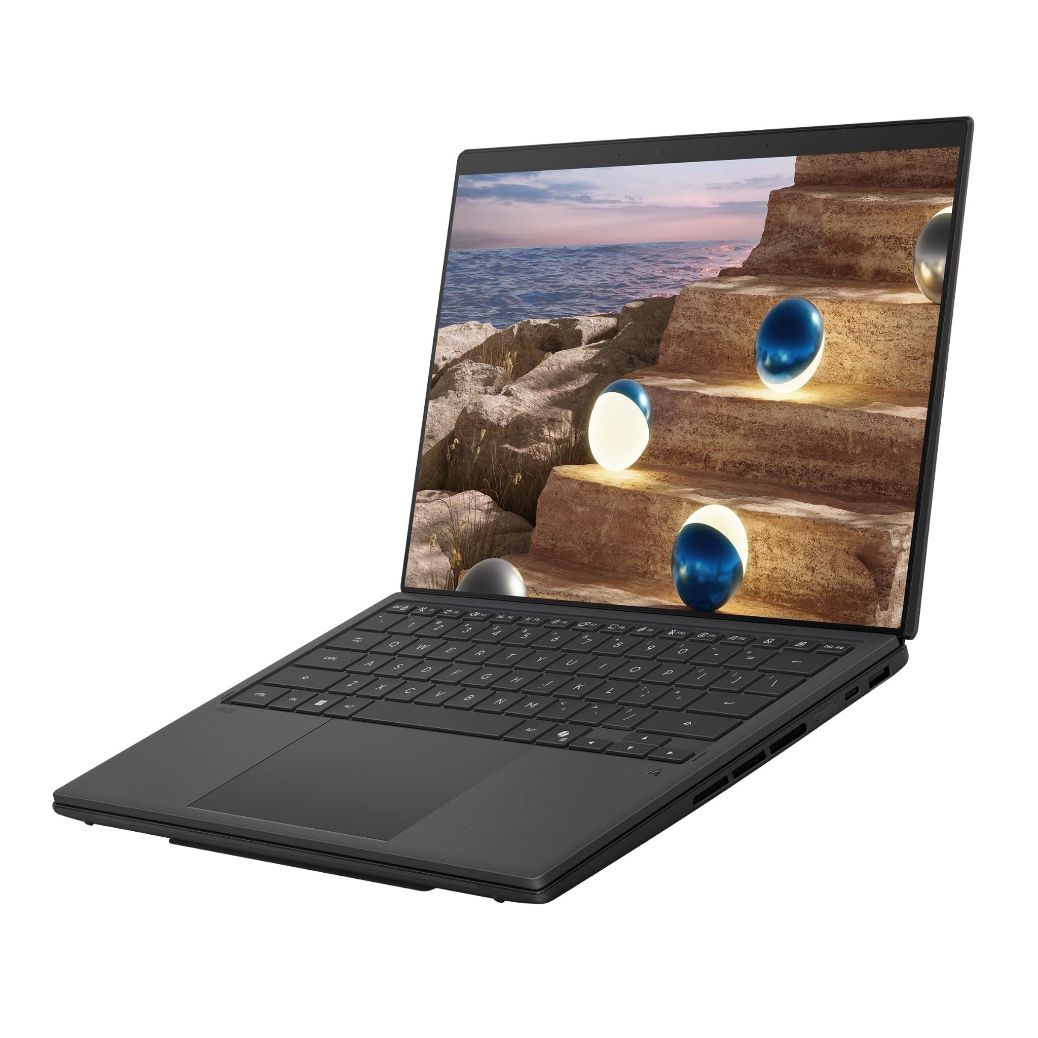 ASUS Zenbook Duo 14-inch dual-screen OLED laptop in Grey, image 6 - Business & Home Laptops at Tech Supply Shed NZ