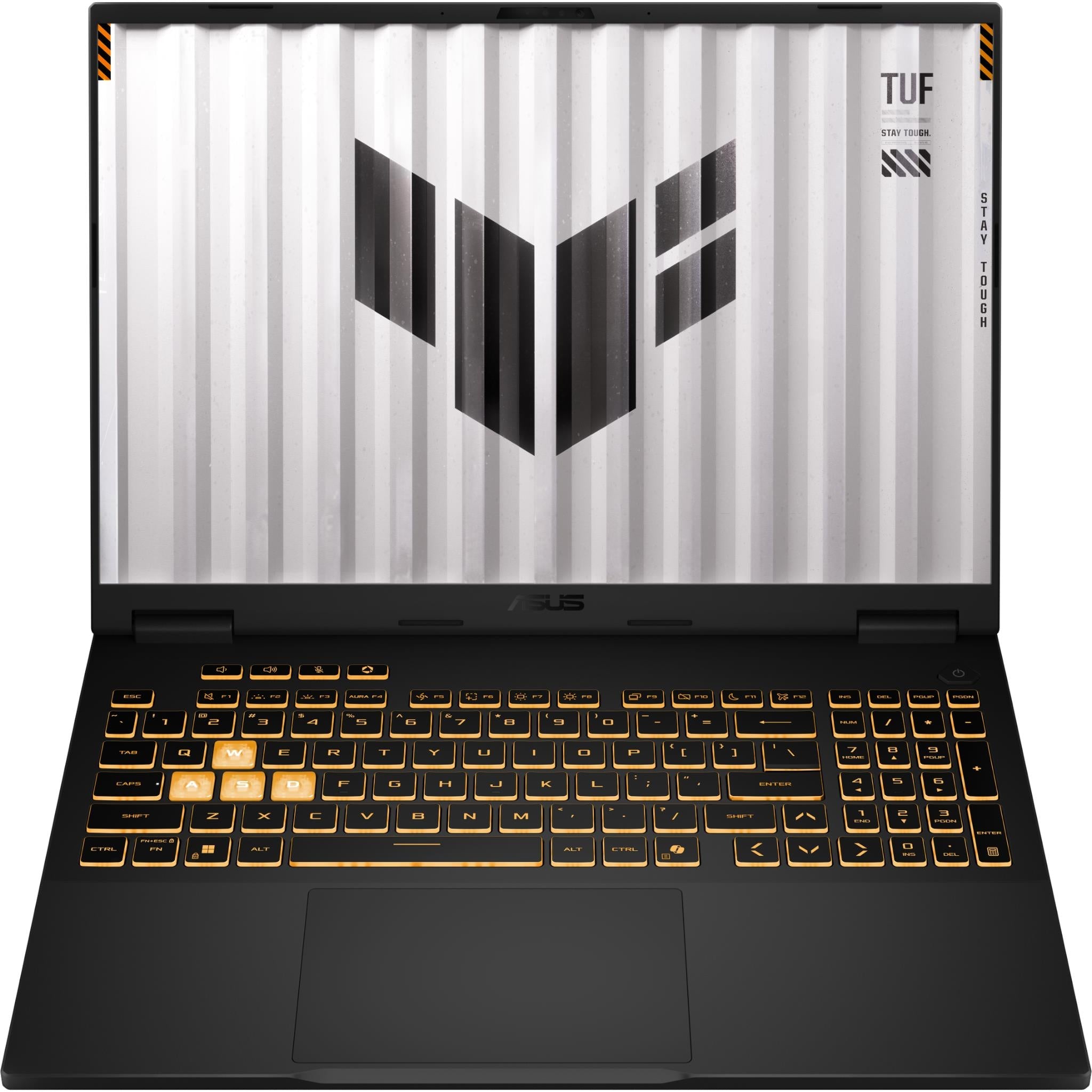 ASUS TUF Gaming F16 16 inch gaming laptop with RTX 5050 in grey, image 4 - Business & Home Laptops at Tech Supply Shed NZ