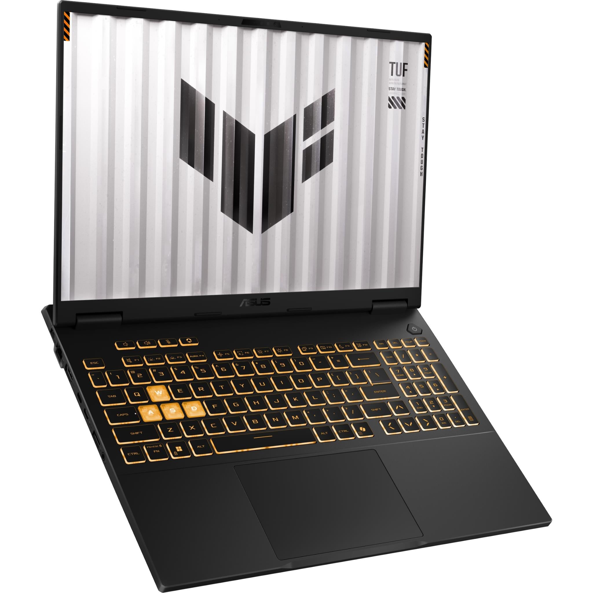ASUS TUF Gaming 16 inch gaming laptop with RTX 5060 in grey, image 7 - Business & Home Laptops at Tech Supply Shed NZ