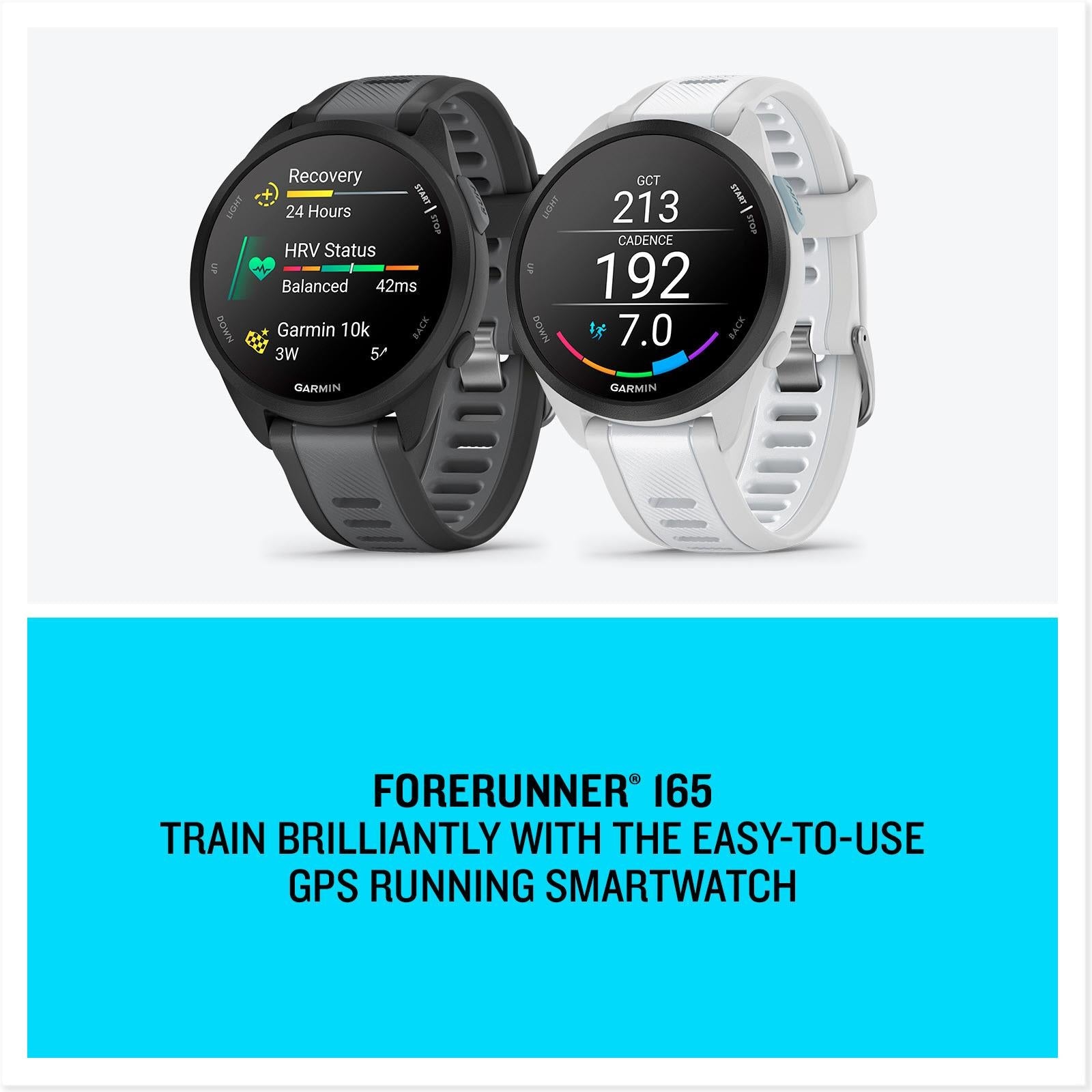 Garmin Forerunner 165 GPS running smart watch in Mist Grey, image 7 - Smart Watches at Tech Supply Shed NZ
