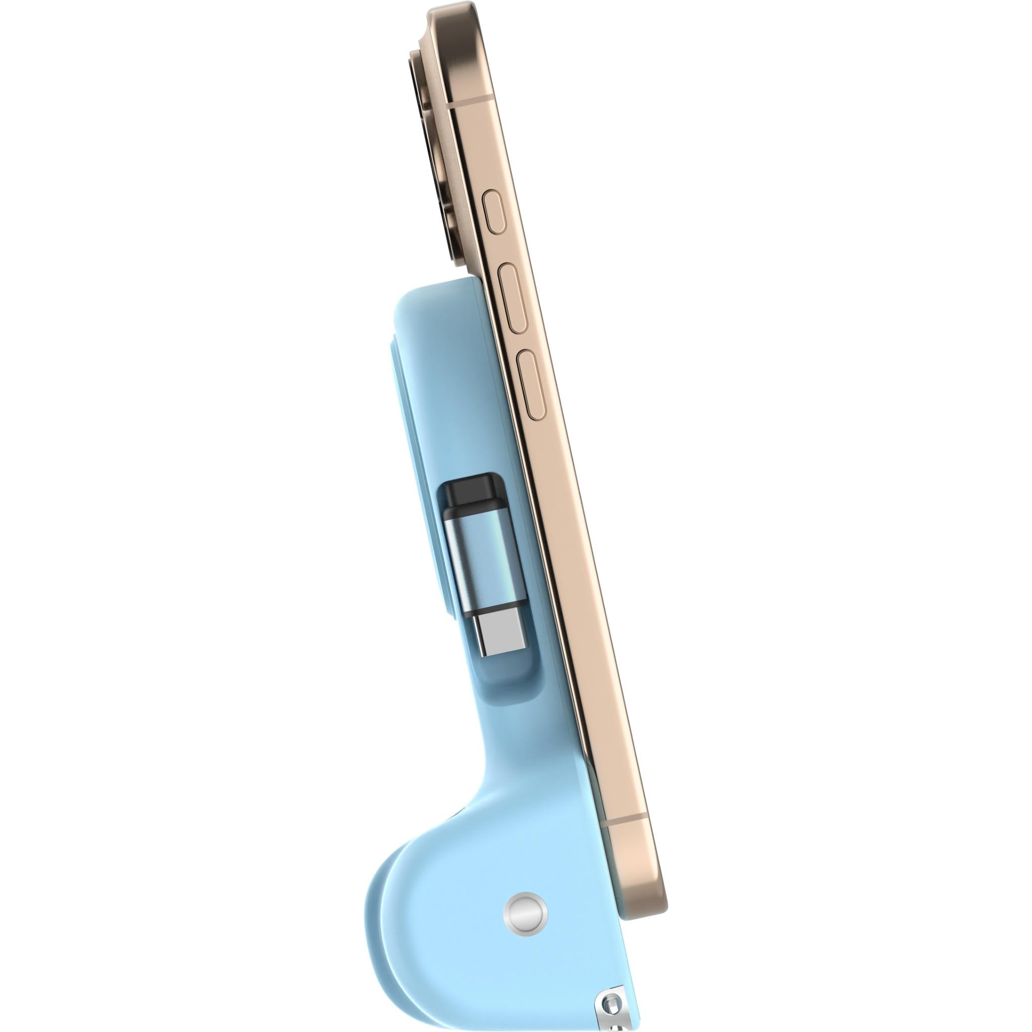 Belkin Stage PowerGrip Magnetic Charging Camera Grip with Power Bank (Blue)