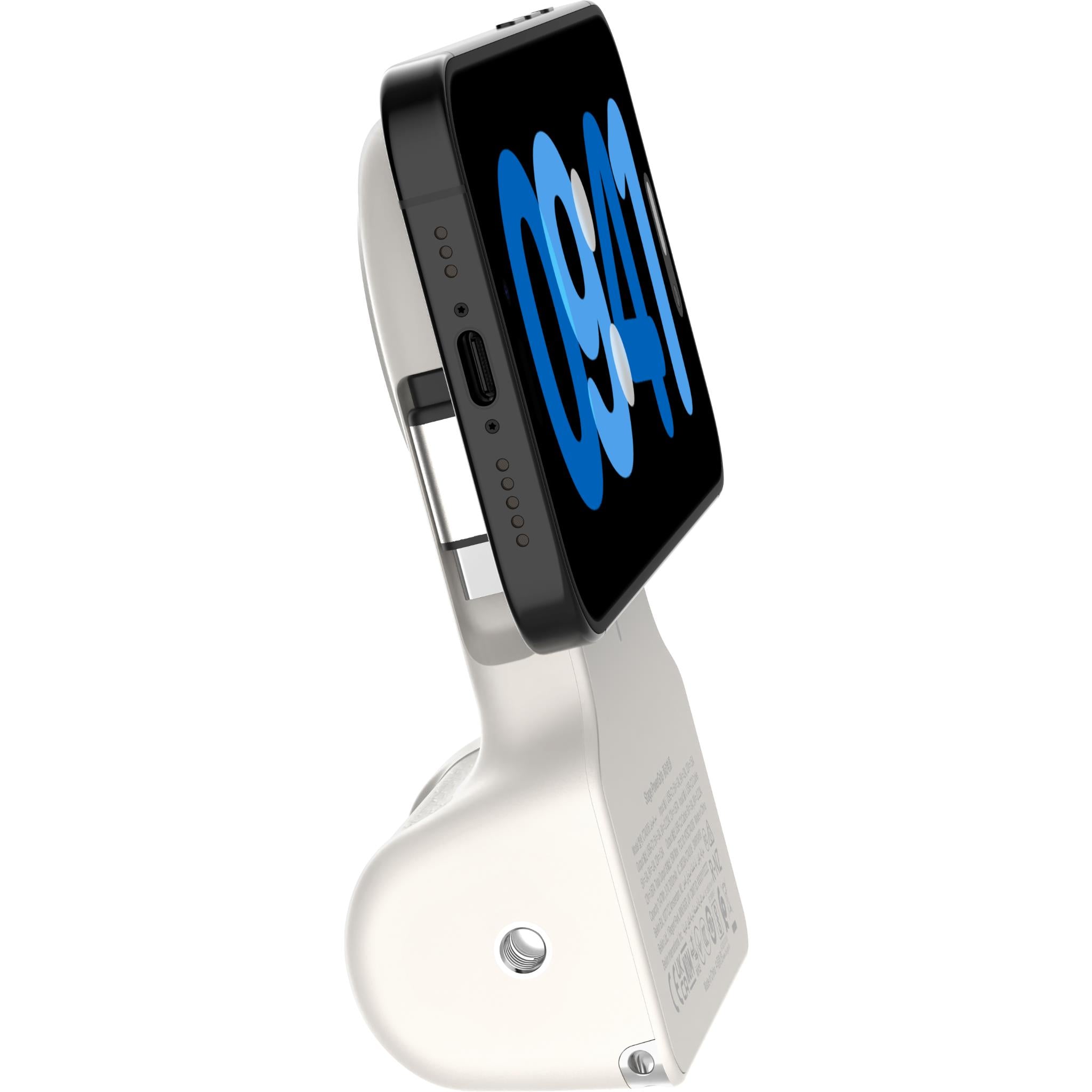 Belkin Stage PowerGrip magnetic camera grip with power bank in sand, image 6 - Power Banks at Tech Supply Shed NZ