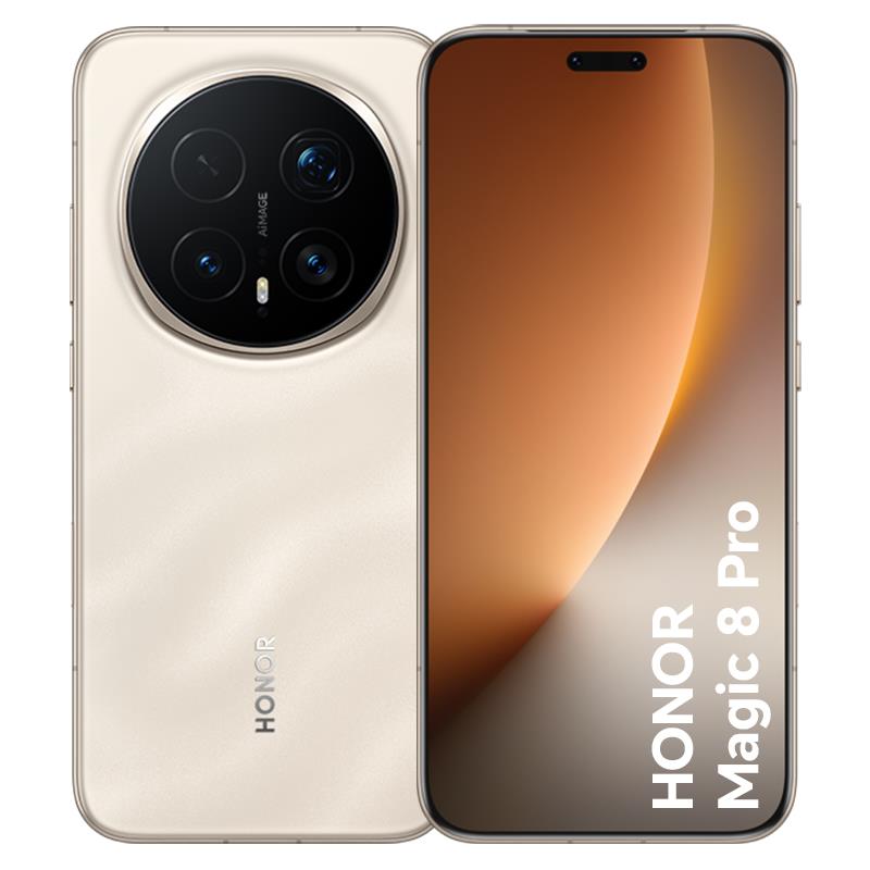 HONOR Magic8 Pro 5G 512GB smartphone in Sunrise Gold - Mobile Phones at Tech Supply Shed NZ
