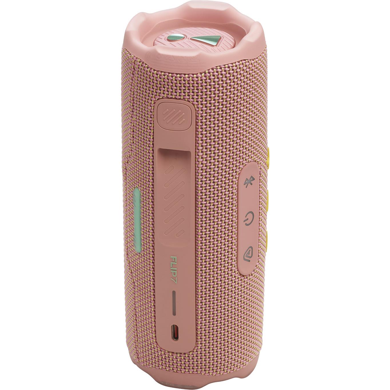 JBL Flip 7 Portable Bluetooth Speaker (Pink)
