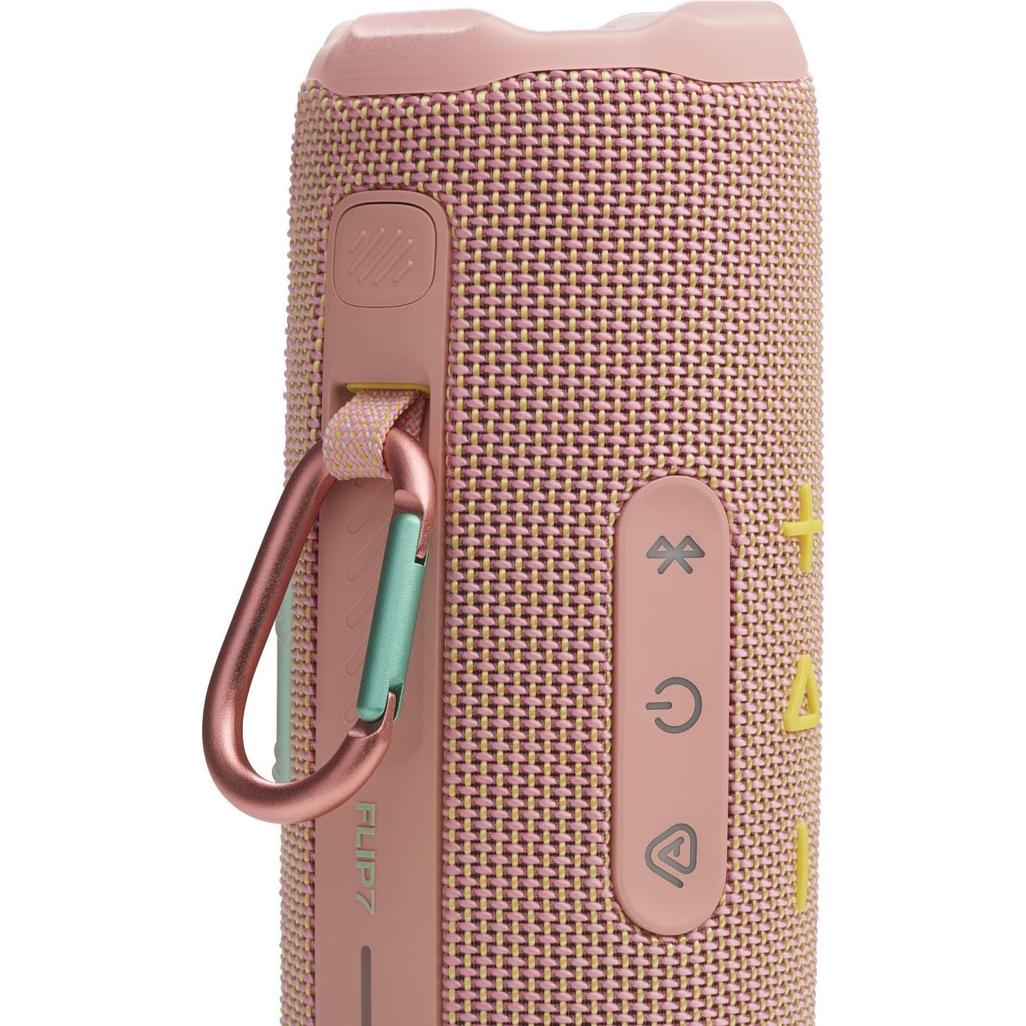 JBL Flip 7 Portable Bluetooth Speaker (Pink)