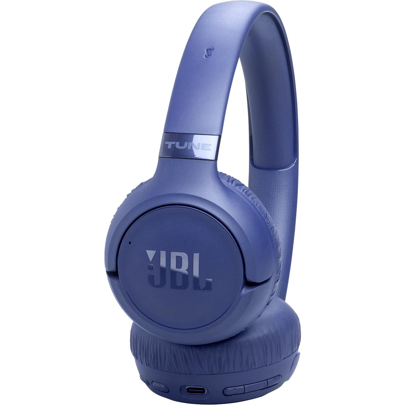JBL Tune 680NC Wireless On-Ear Noise Cancelling Headphones (Blue)