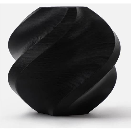 Bambu Lab Basic black PLA 3D printer filament spool
