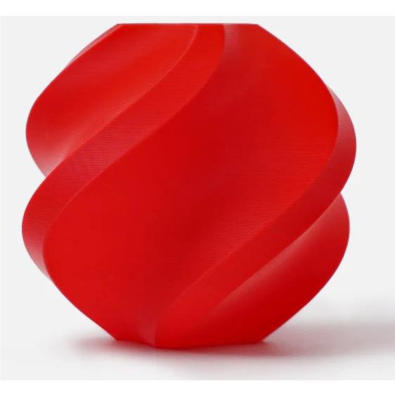 Red PLA 3D printer filament spool, 1.75 mm