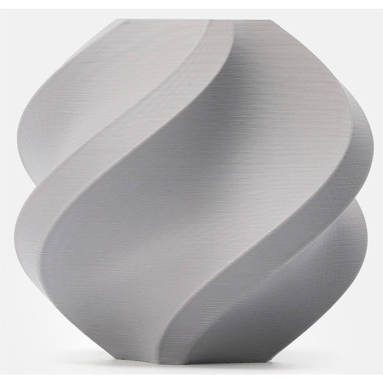 Bambu Lab PETG HF grey 3D printer filament spool